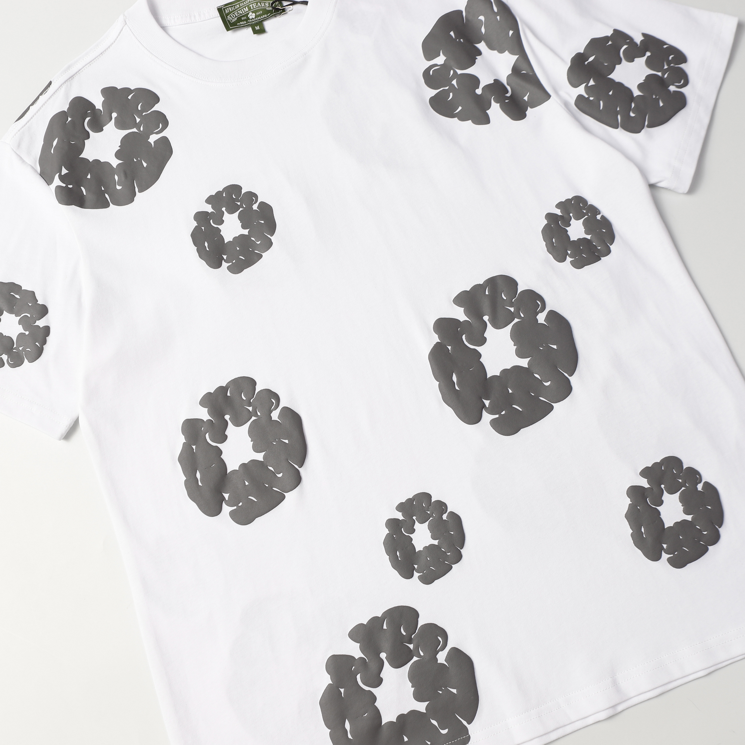 Denim Tears Short-Sleeve Set YL#291-8601 White