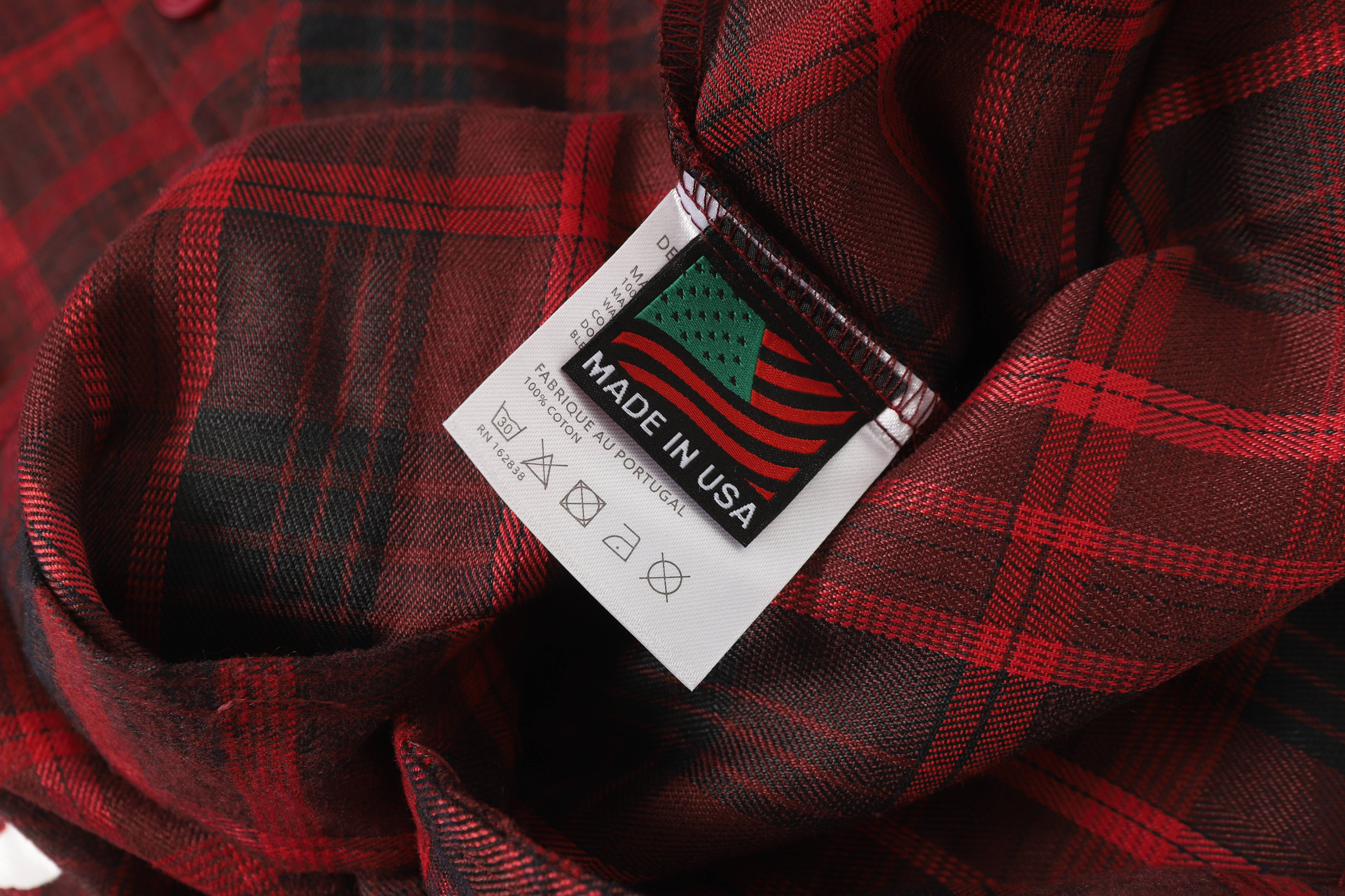 Denim Tears Plaid Short Sleeve Set YL #388-8618 Red/Grey/Yellow