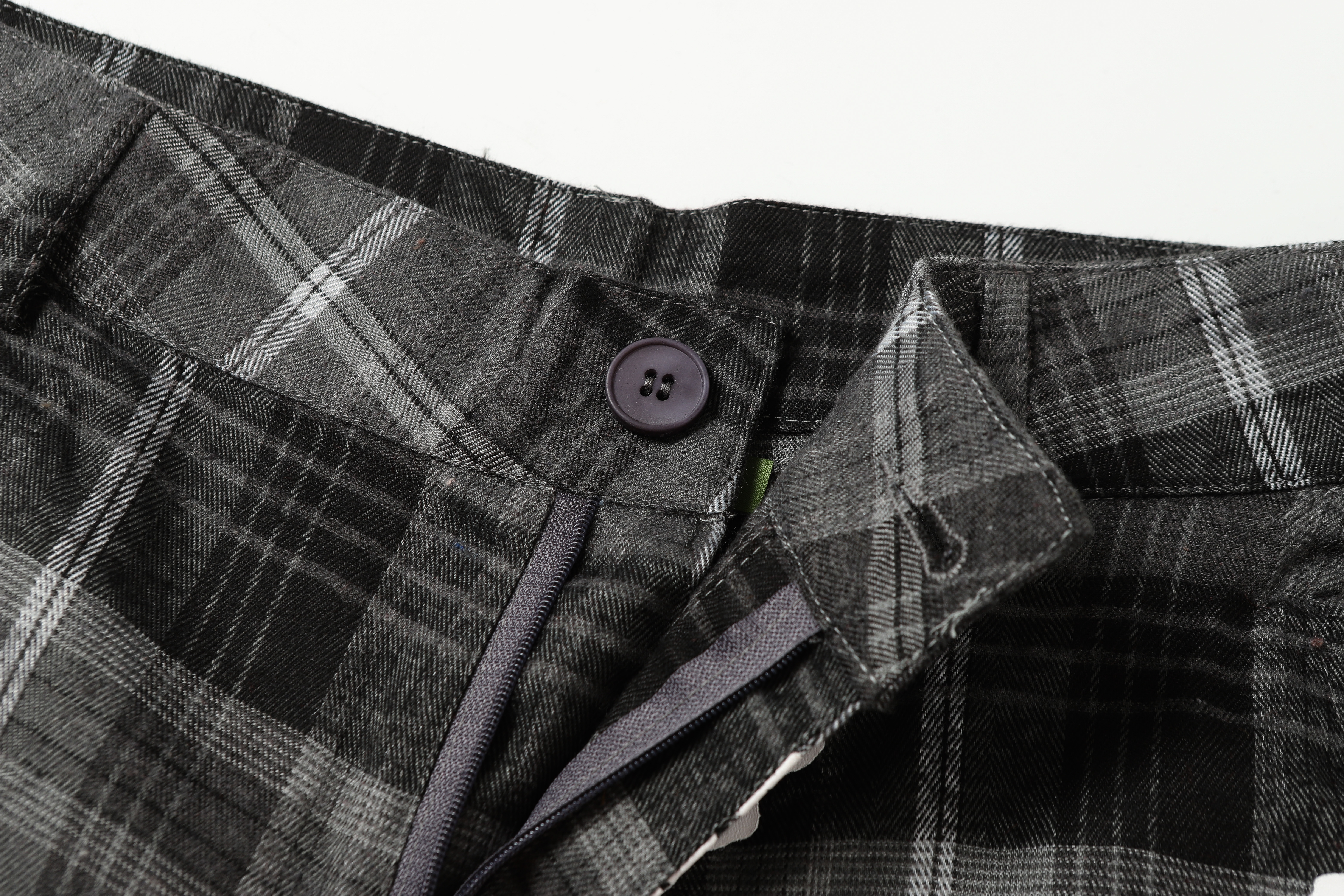 Denim Tears Plaid Short Sleeve Set YL #388-8618 Red/Grey/Yellow