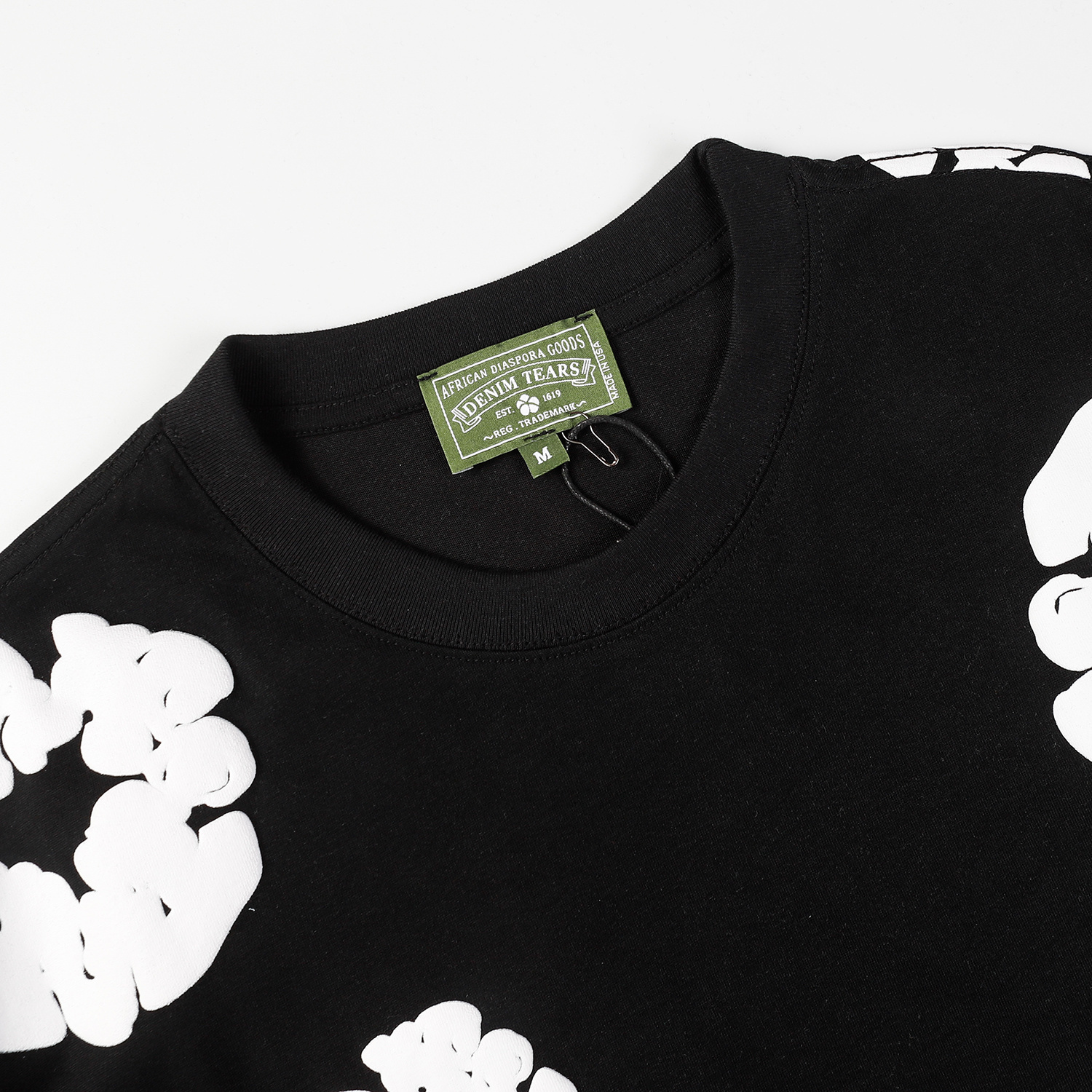 Denim Tears Short-Sleeve Set YL#291-8601 Black