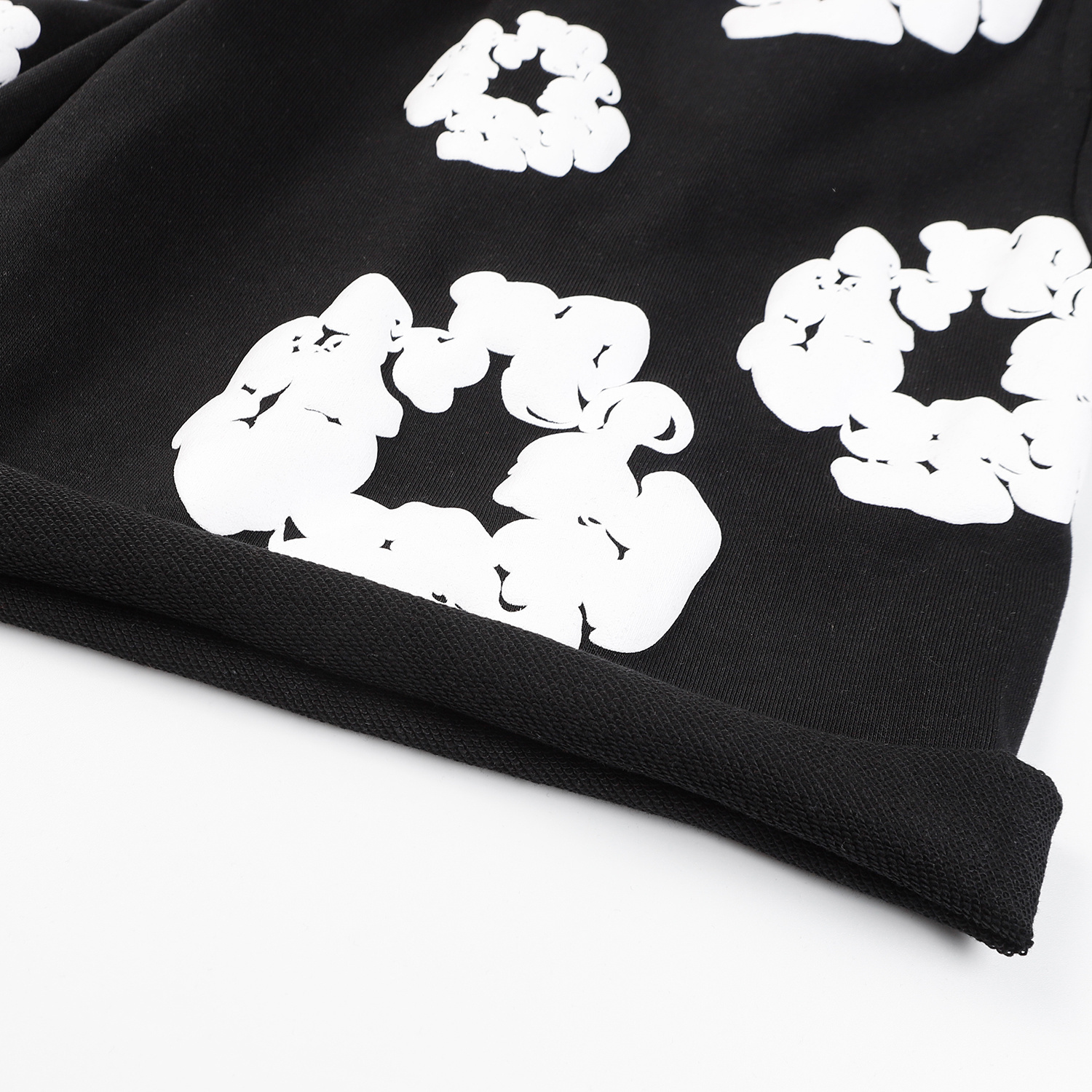 Denim Tears Short-Sleeve Set YL#291-8601 Black