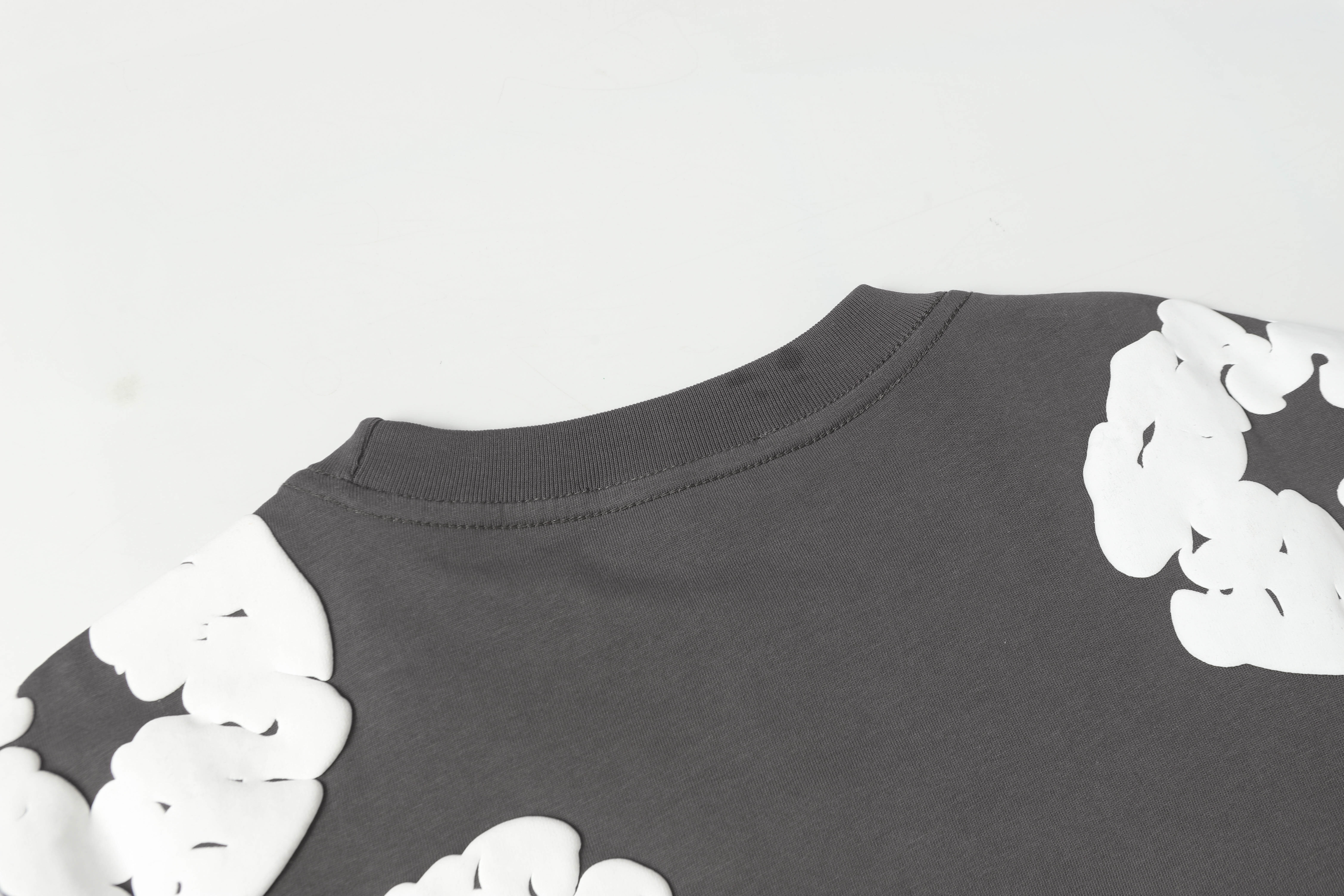 Denim Tears Short-Sleeve Set YL#291-8601 Gray