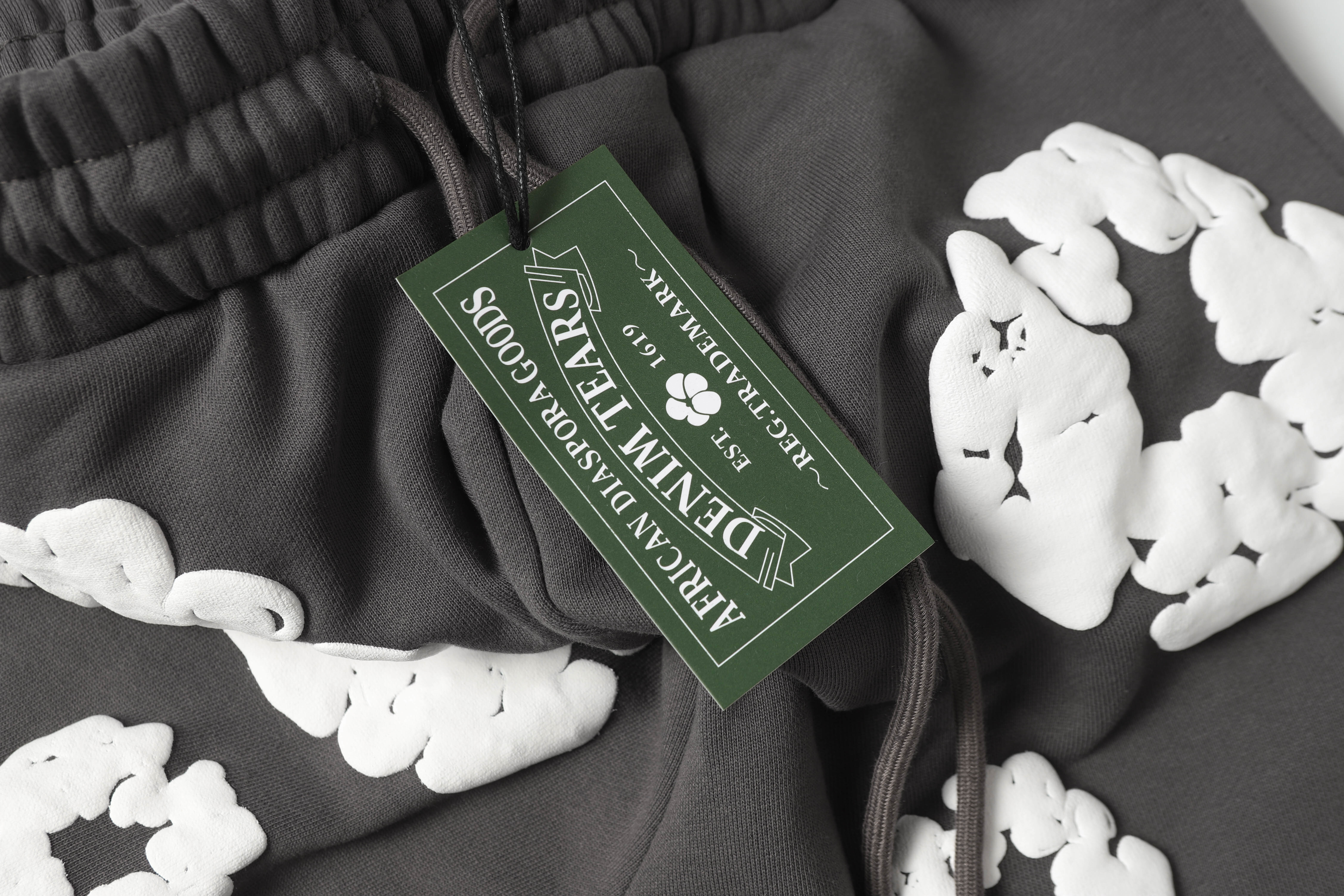 Denim Tears Short-Sleeve Set YL#291-8601 Gray