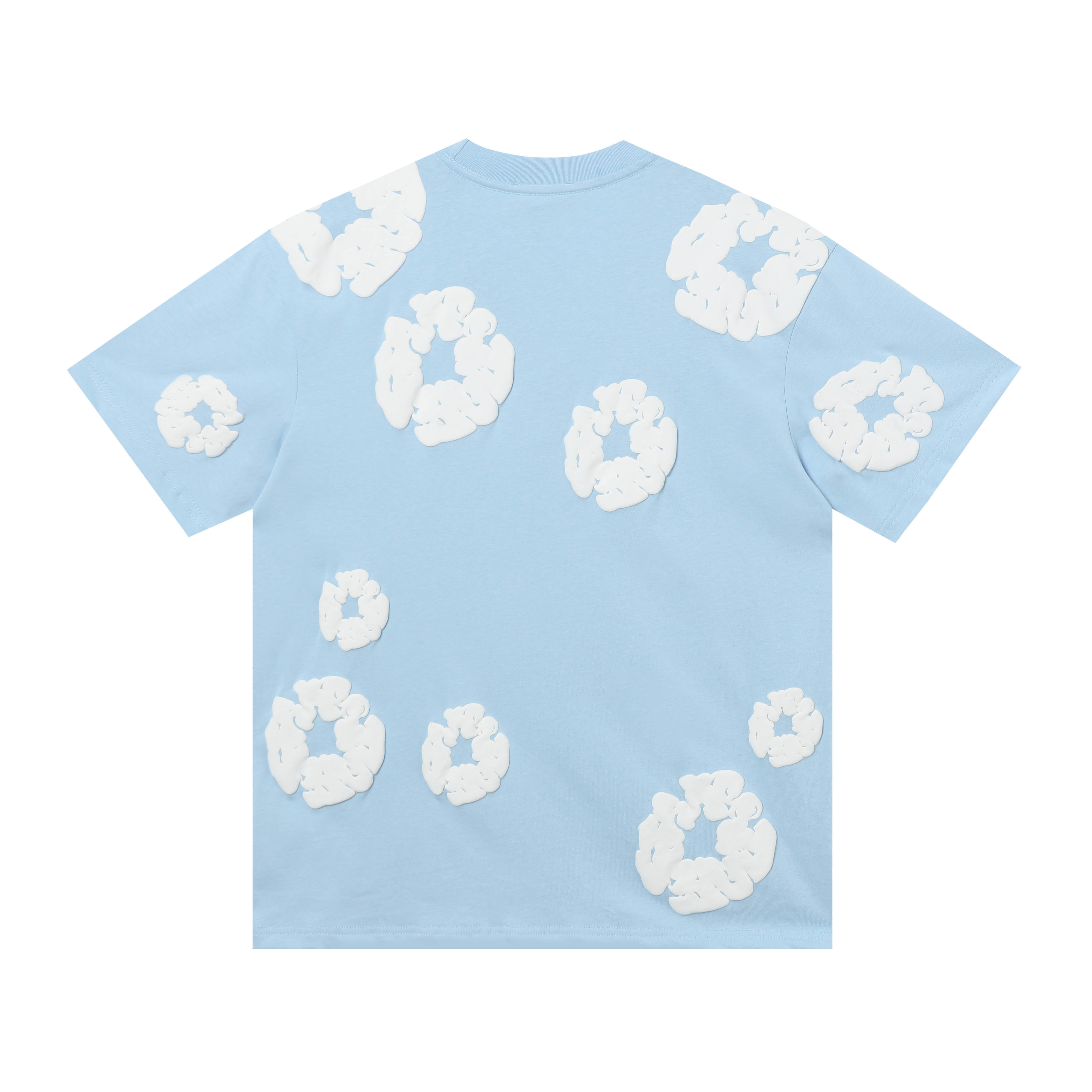 Denim Tears Short-Sleeve Set YL#291-8601 Sky Blue