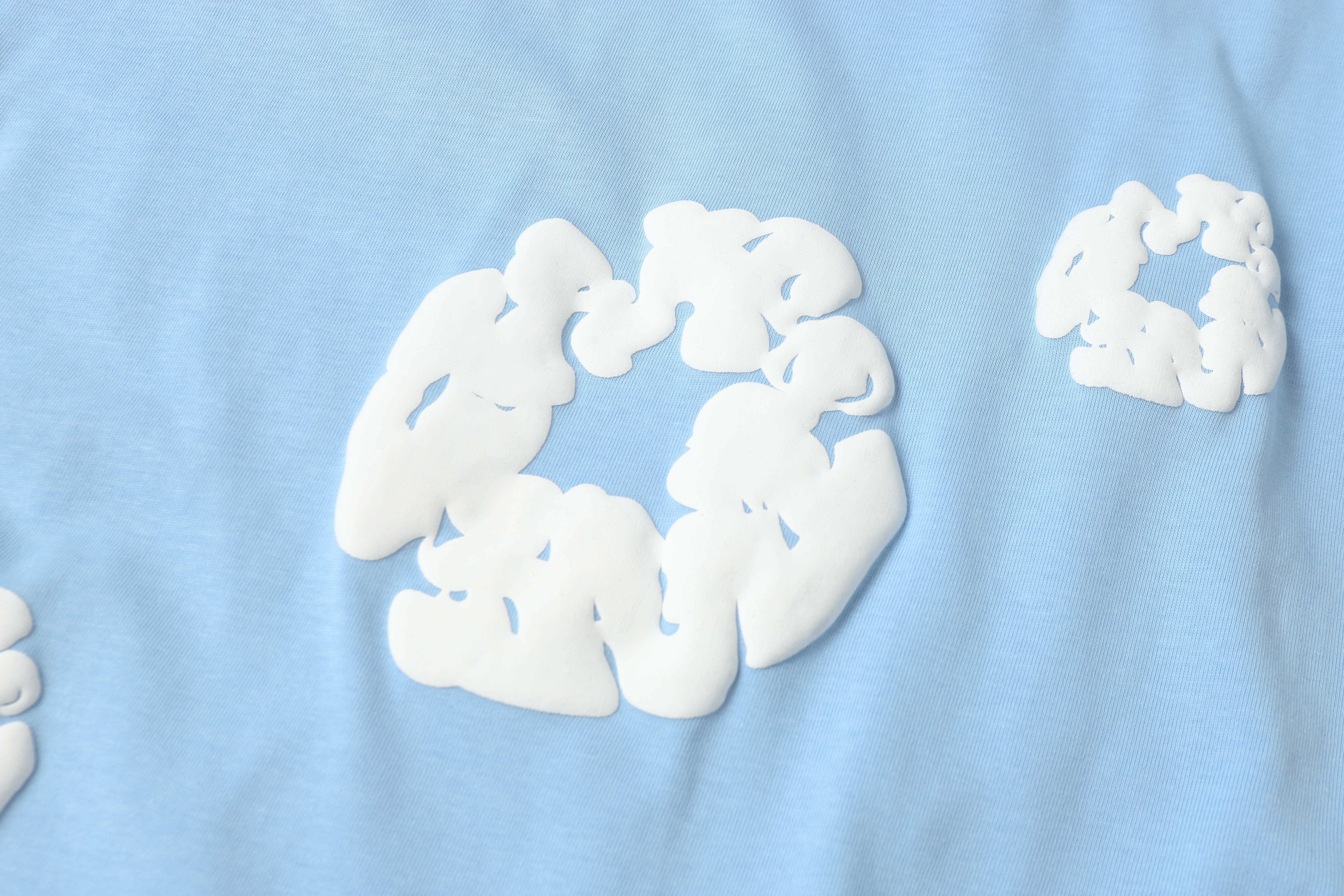 Denim Tears Short-Sleeve Set YL#291-8601 Sky Blue