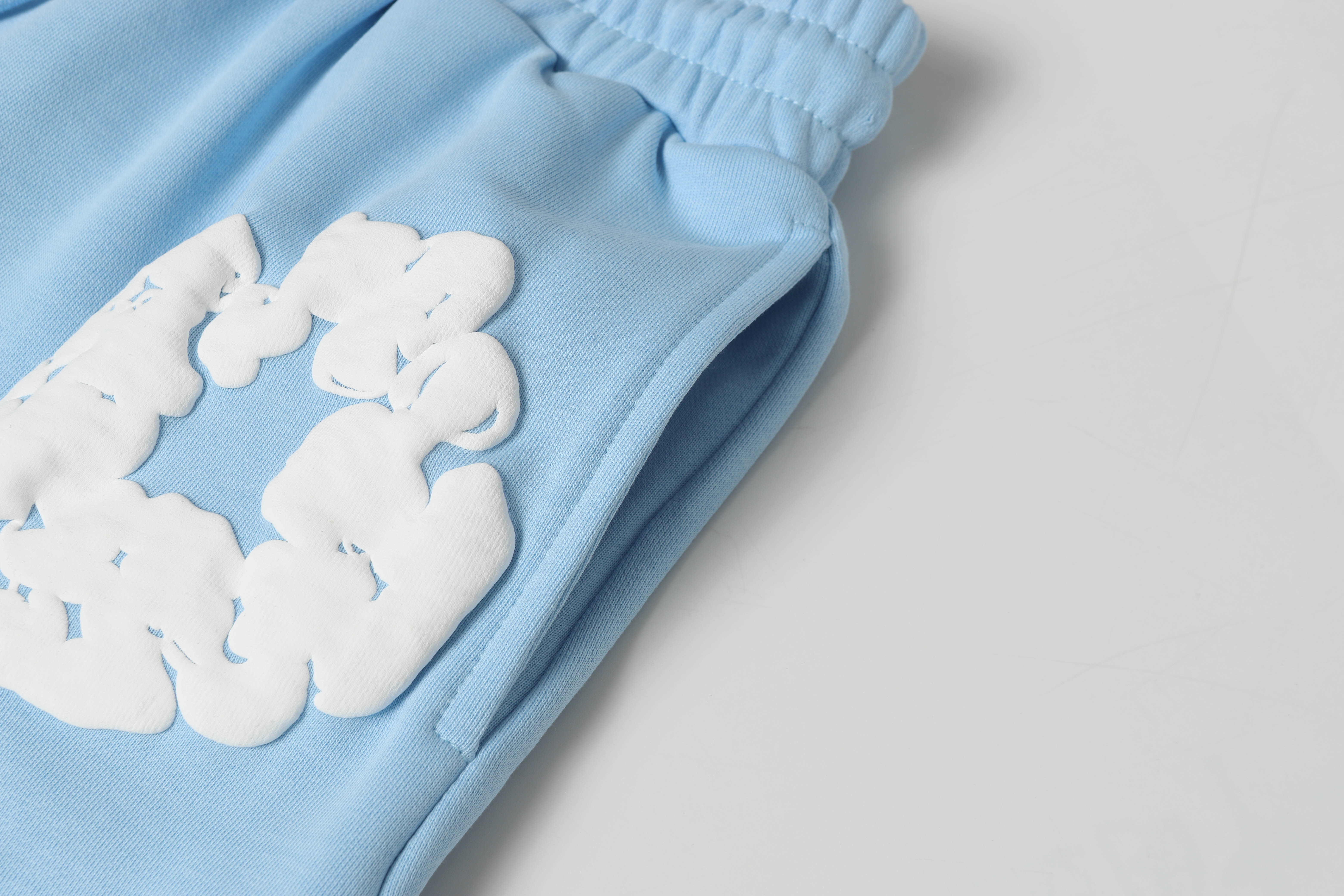 Denim Tears Short-Sleeve Set YL#291-8601 Sky Blue