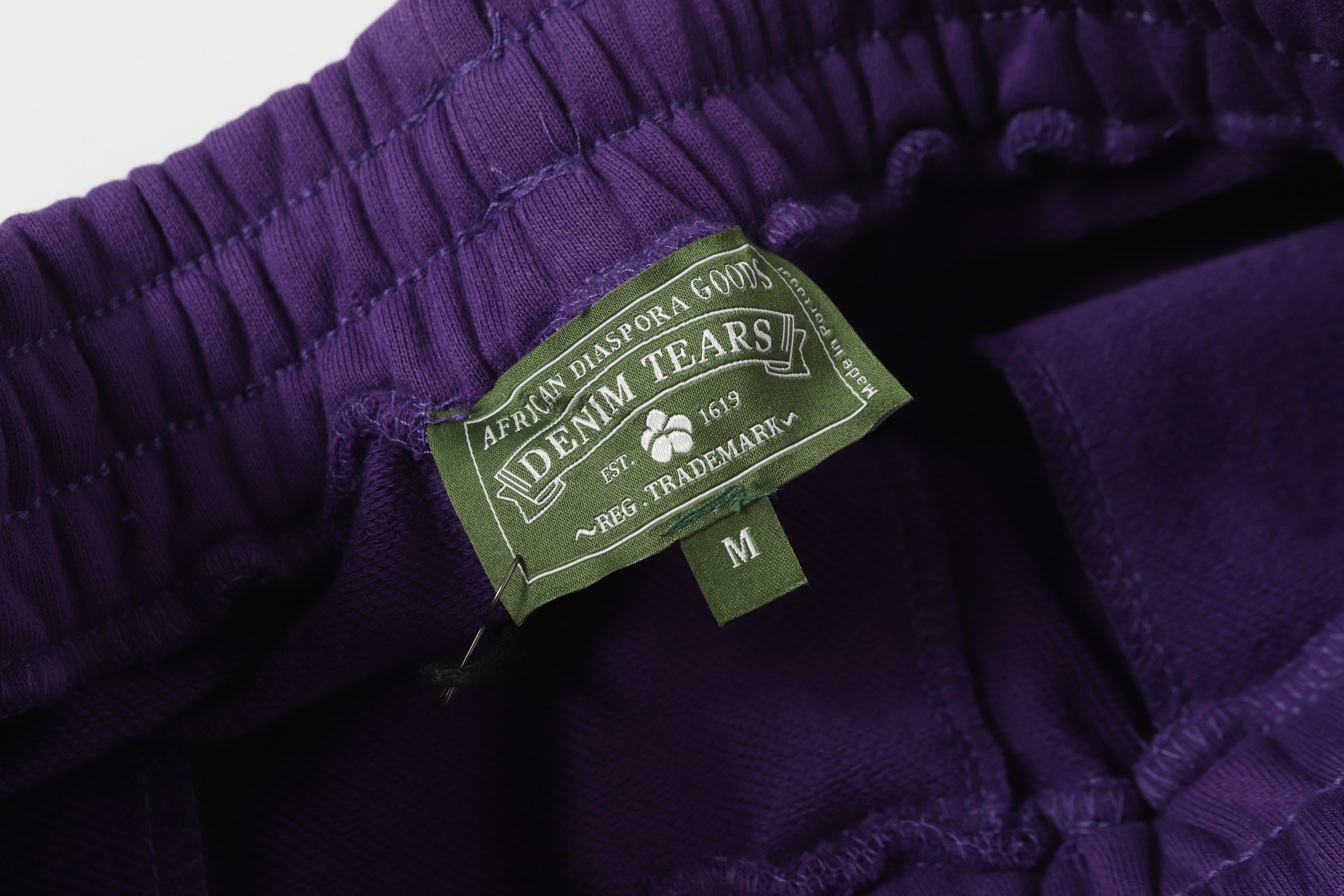 Denim Tears Short-Sleeve Set YL#322-8622 Black/Grey/Purple