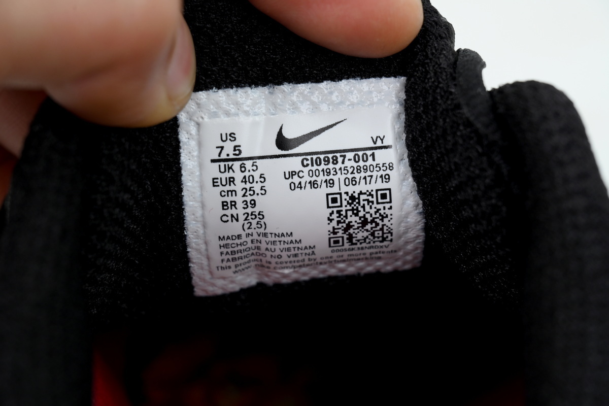 Skepta x Nike Shox TL Black Red CI0987-001