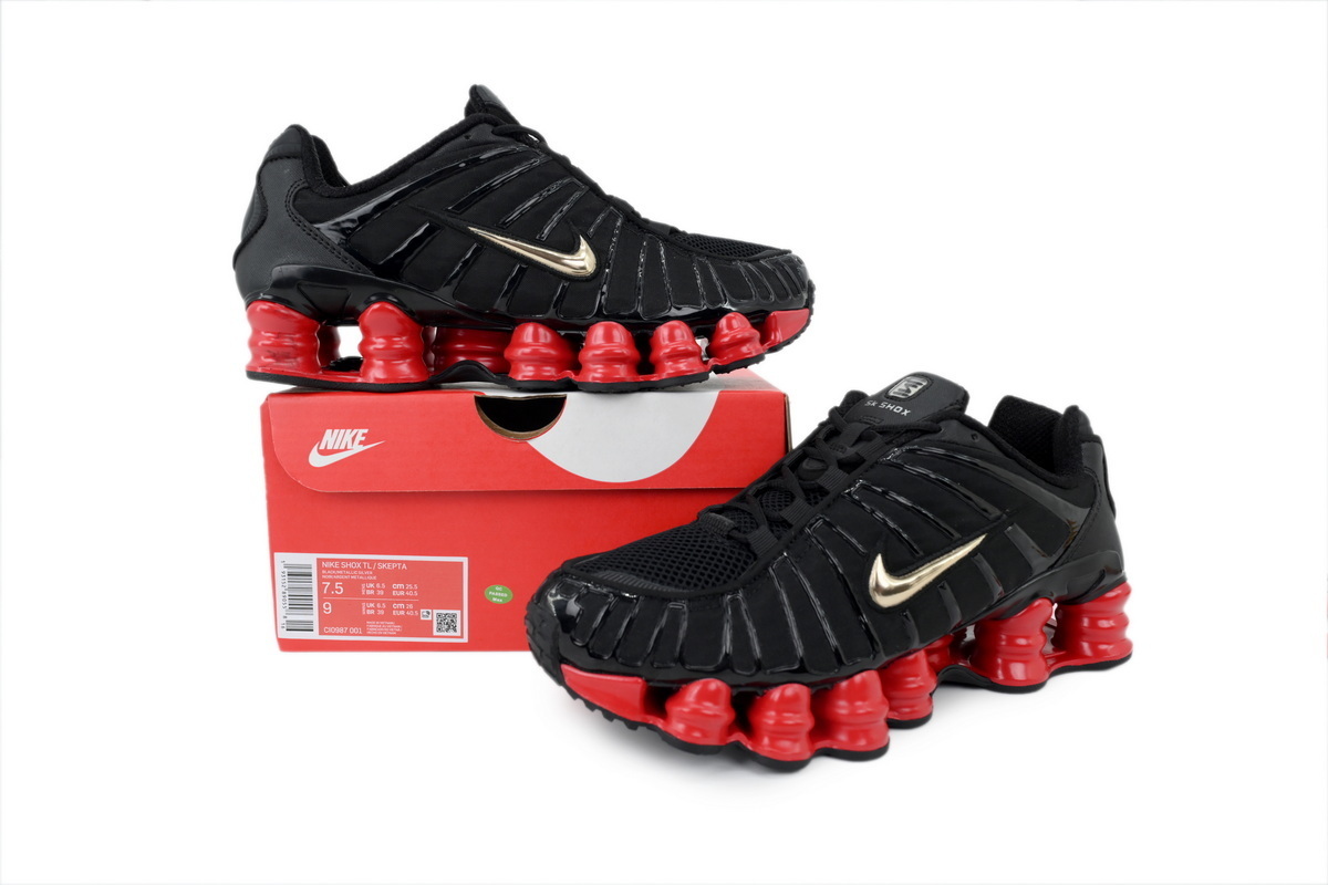 Skepta x Nike Shox TL Black Red CI0987-001