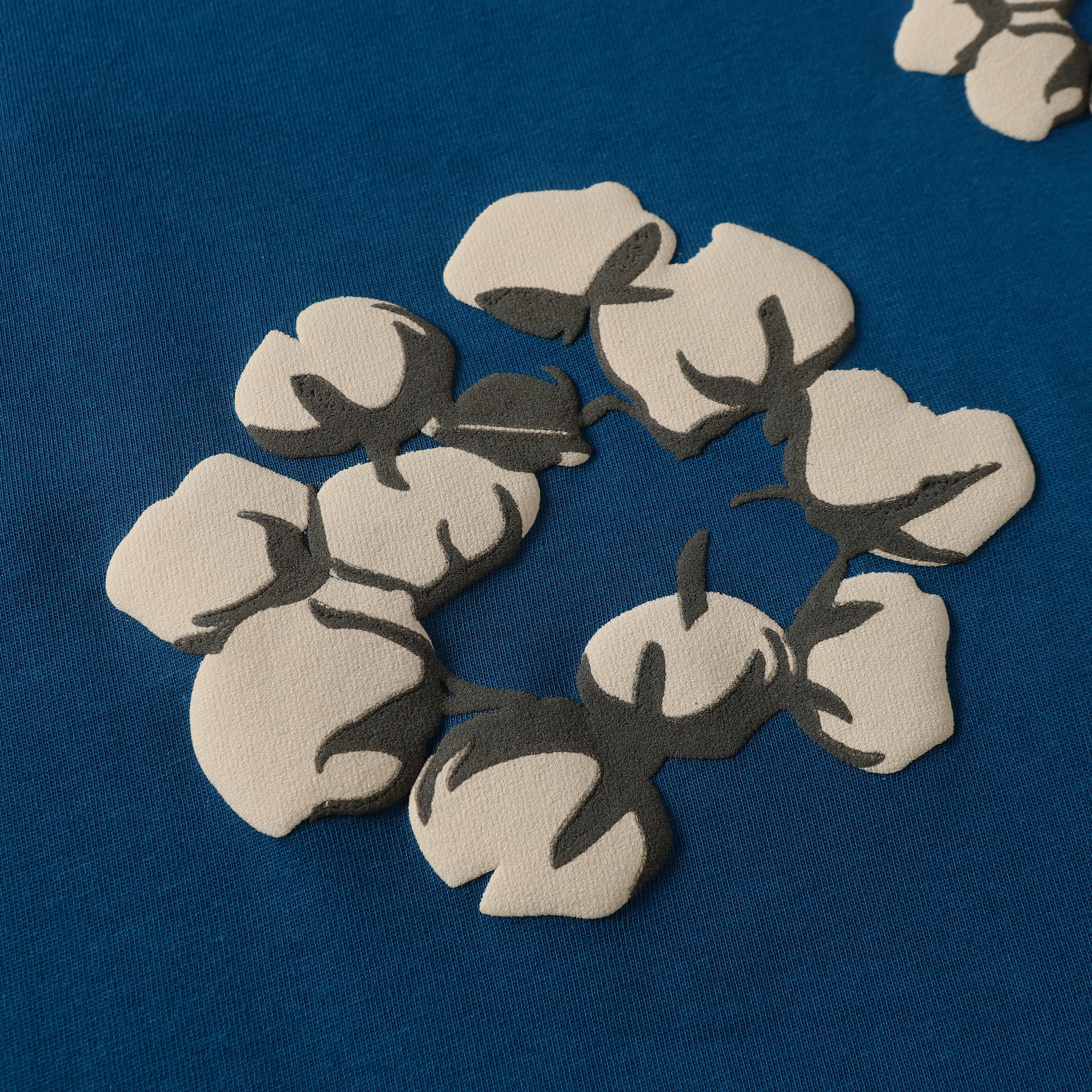 Denim Tears Short-Sleeve Set YL#201-8201 Peacock Blue