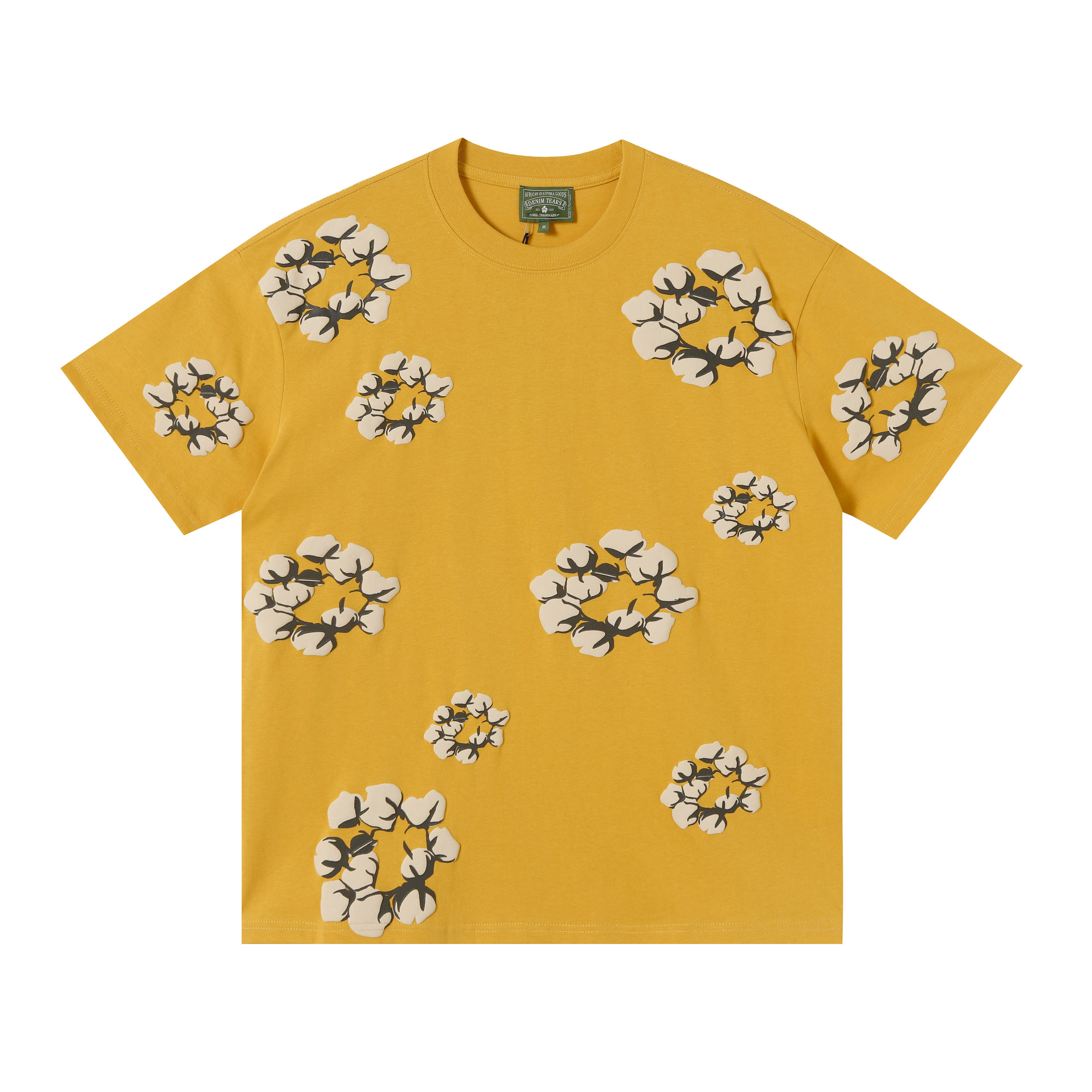Denim Tears Short-Sleeve Set YL#201-8201 Yellow
