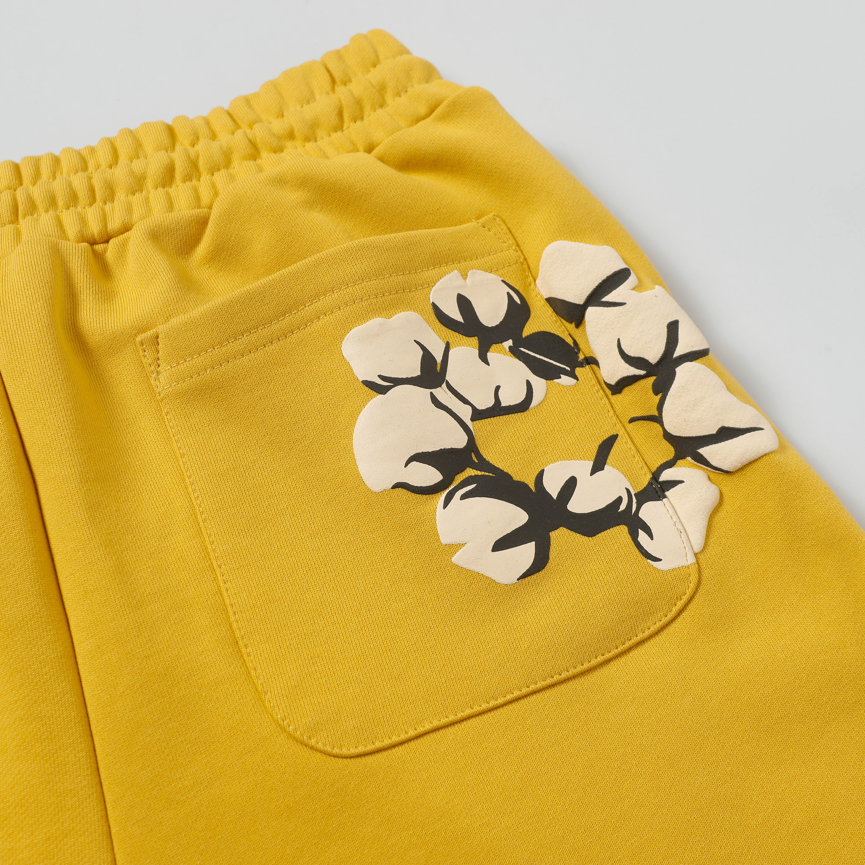 Denim Tears Short-Sleeve Set YL#201-8201 Yellow