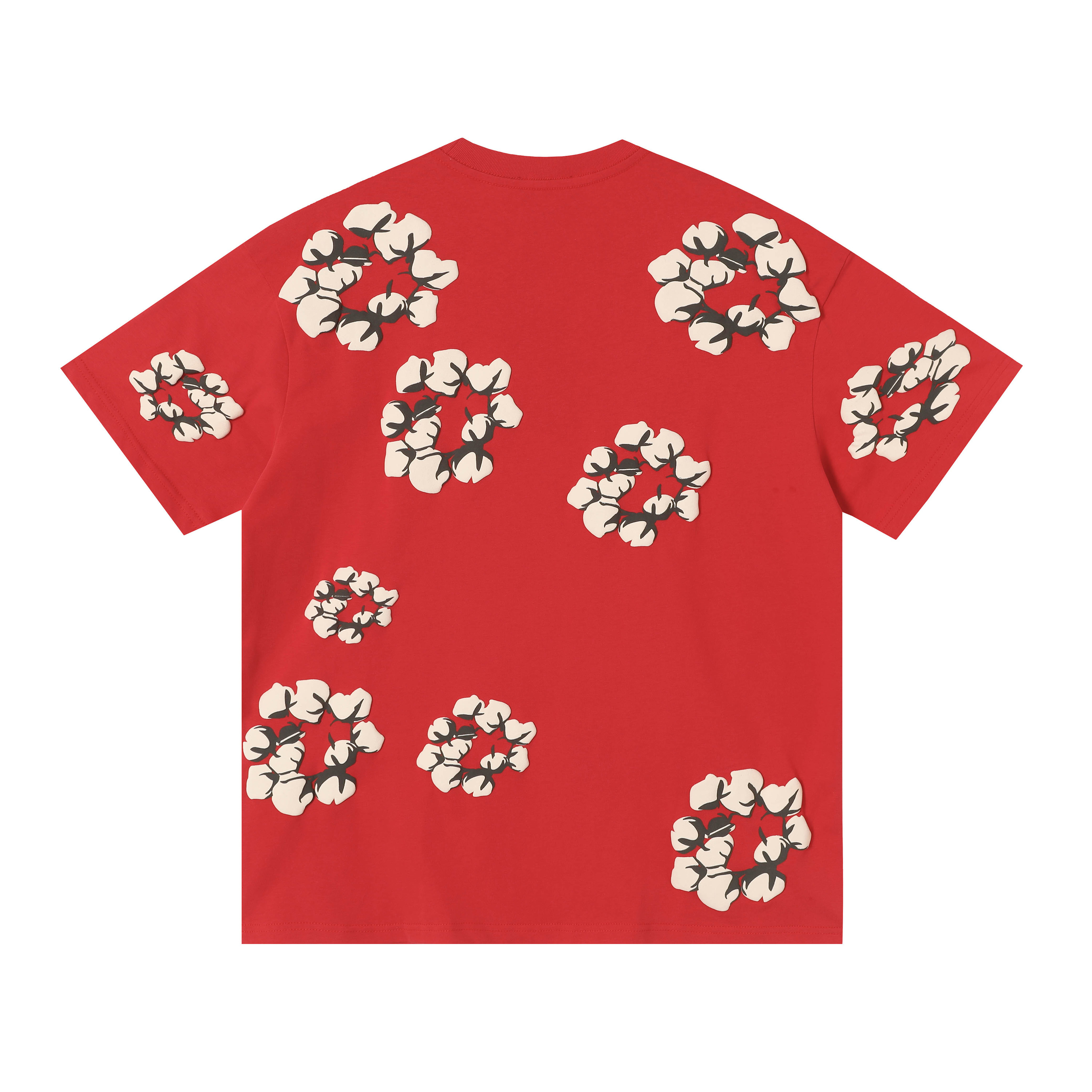 Denim Tears Short-Sleeve Set YL#201-8201 Red