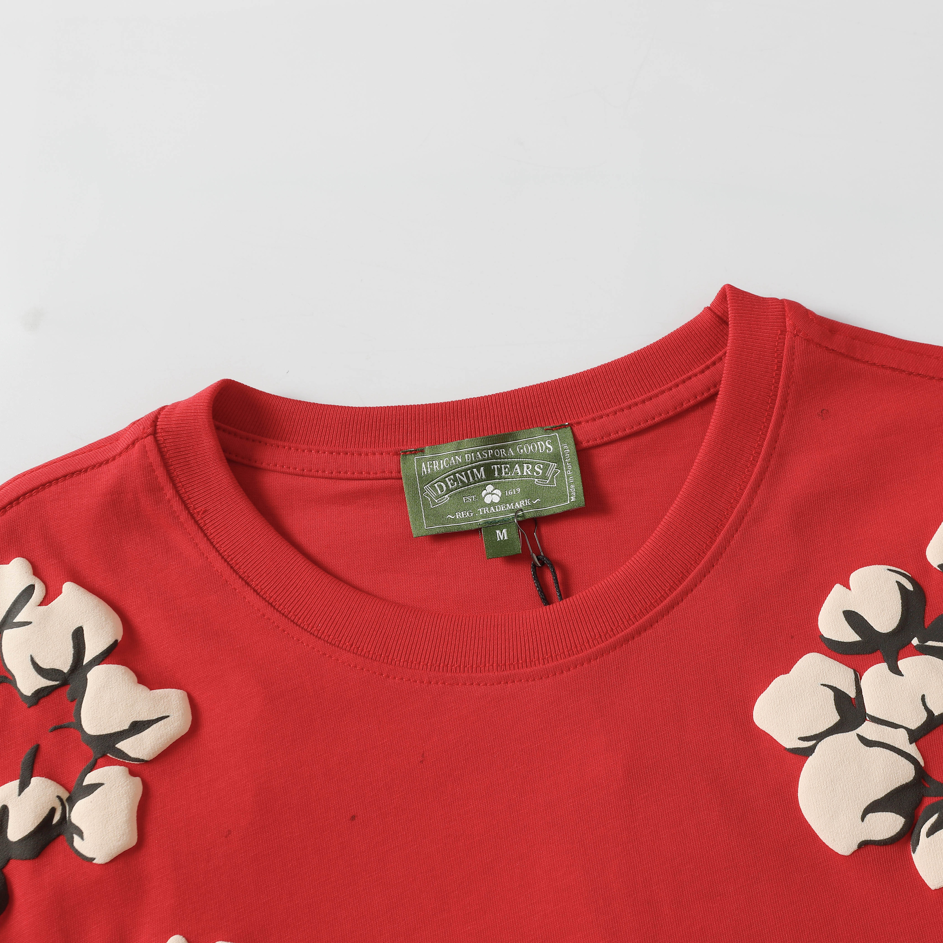 Denim Tears Short-Sleeve Set YL#201-8201 Red