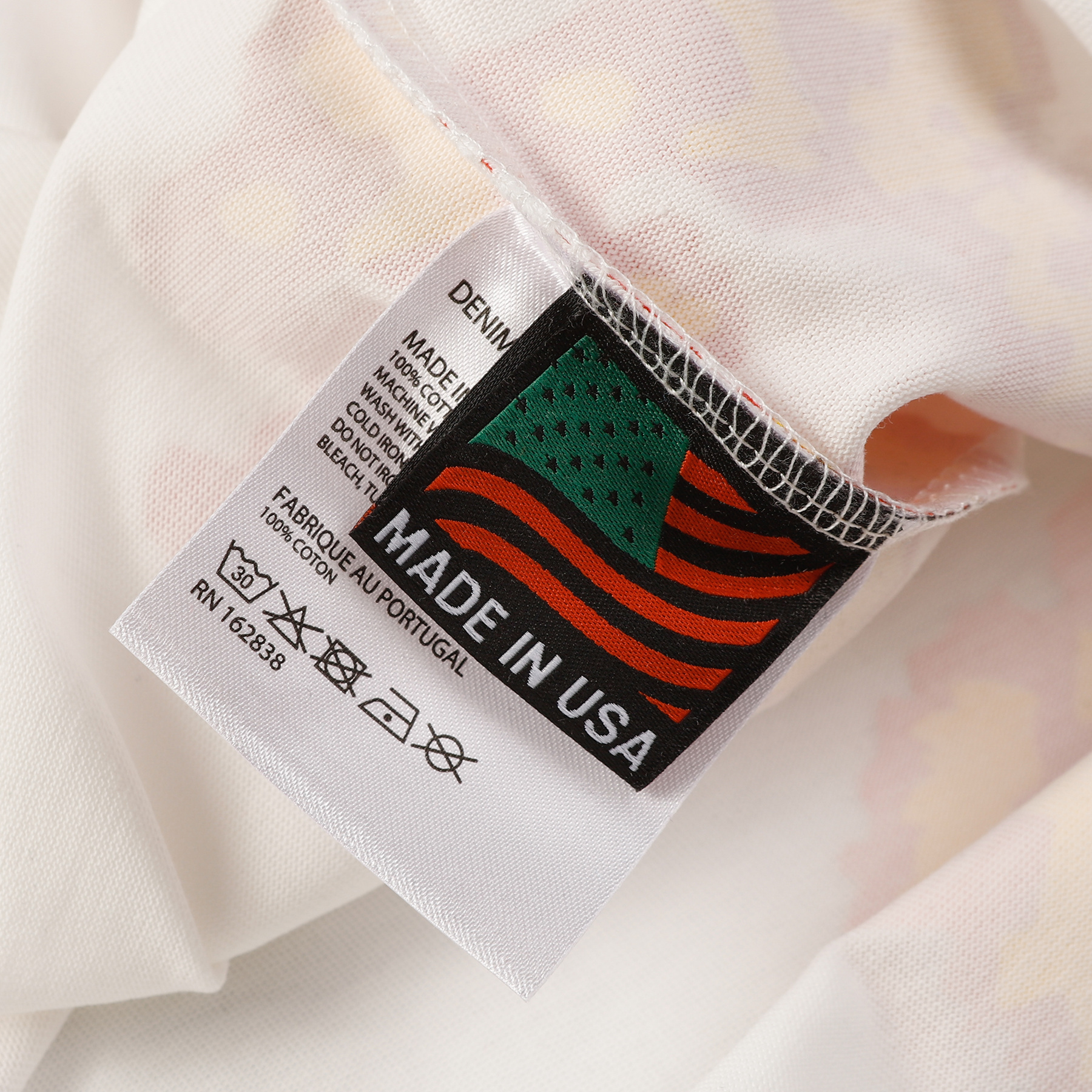 Denim Tears Short-Sleeve Set YL#351-8603 White