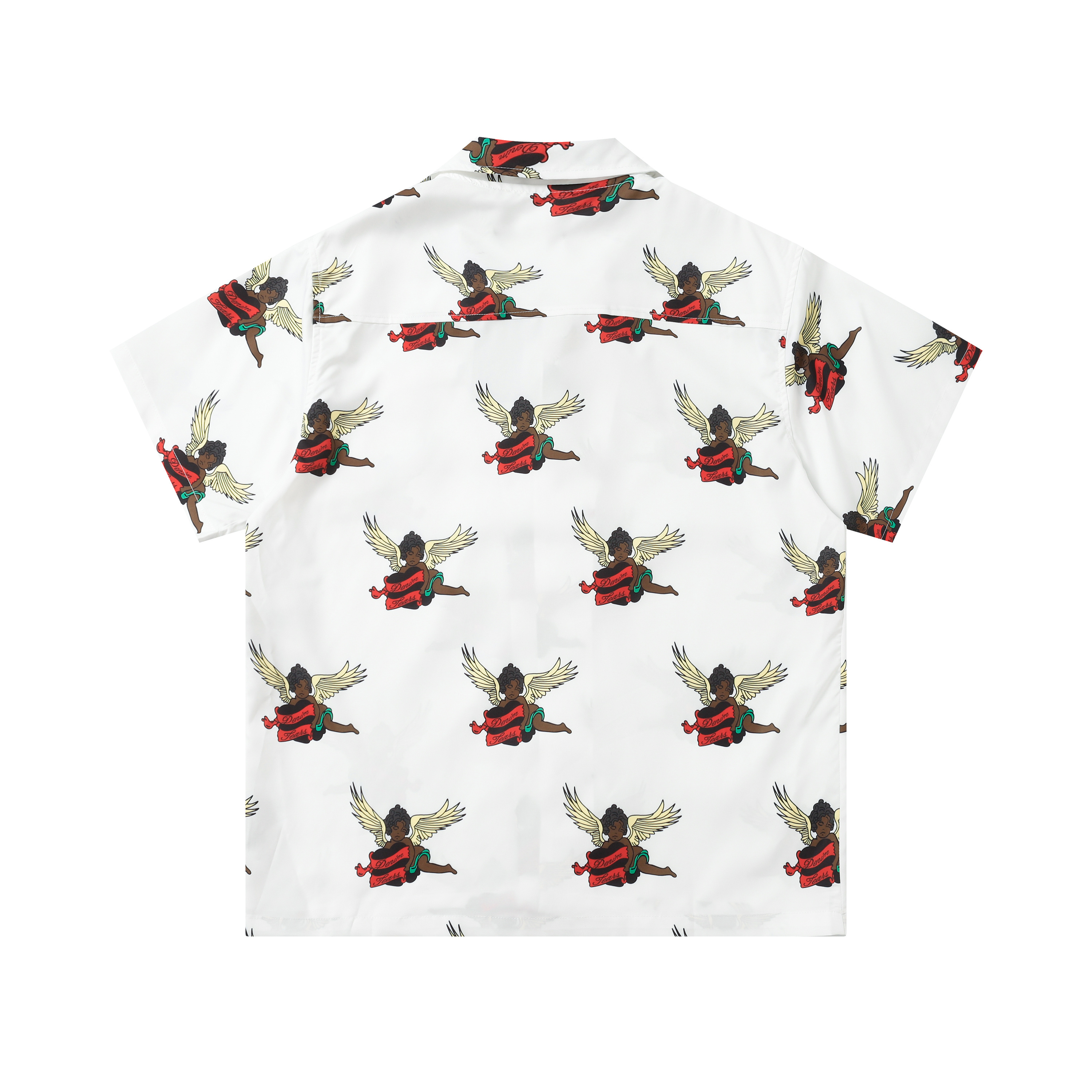 Denim Tears Short-Sleeve Set YL#382-8612 White