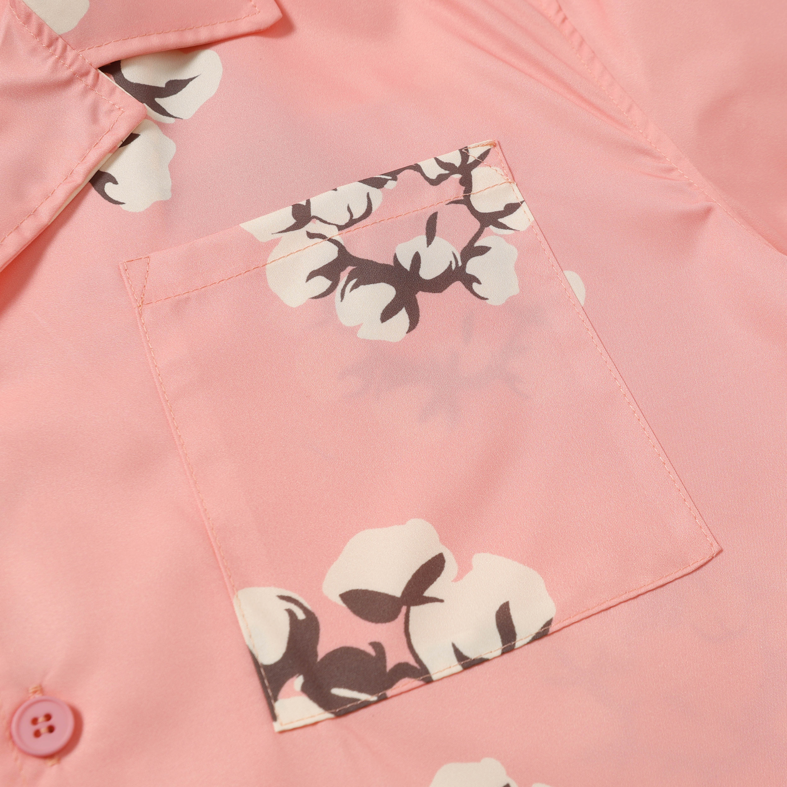 Denim Tears Short-Sleeve Set YL#385-8615 Pink