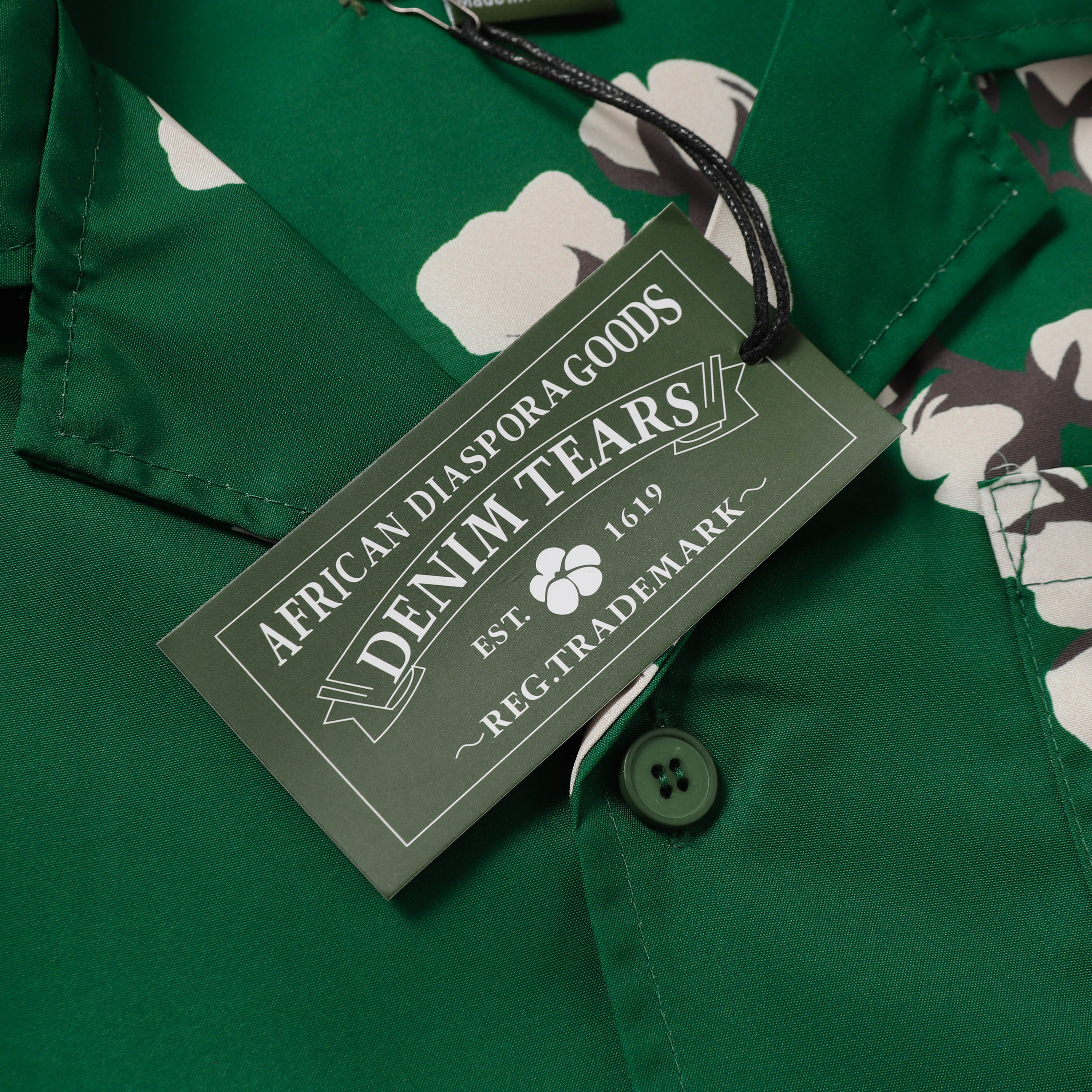 Denim Tears Short-Sleeve Set YL#385-8615 Green