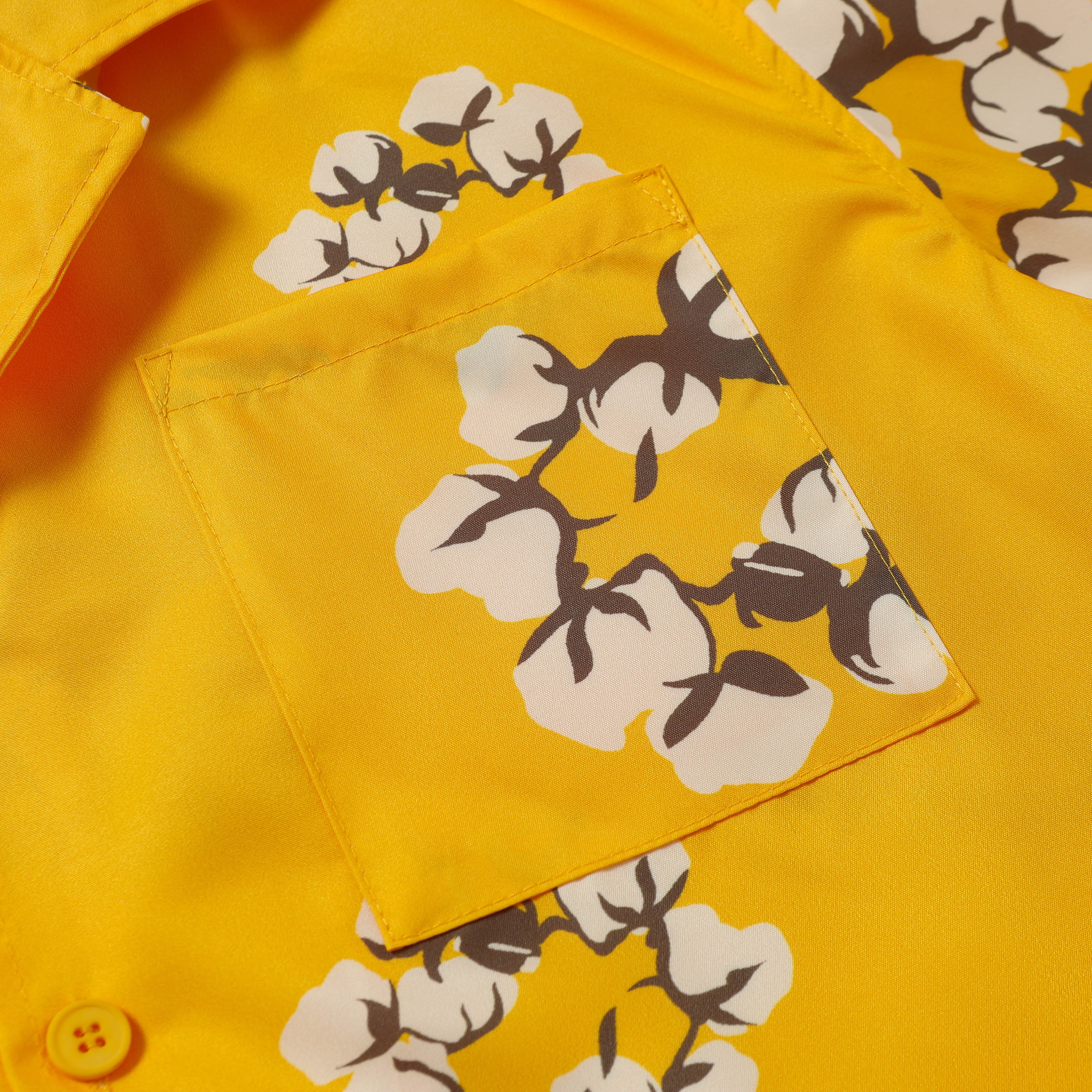 Denim Tears Short-Sleeve Set YL#385-8615 Yellow