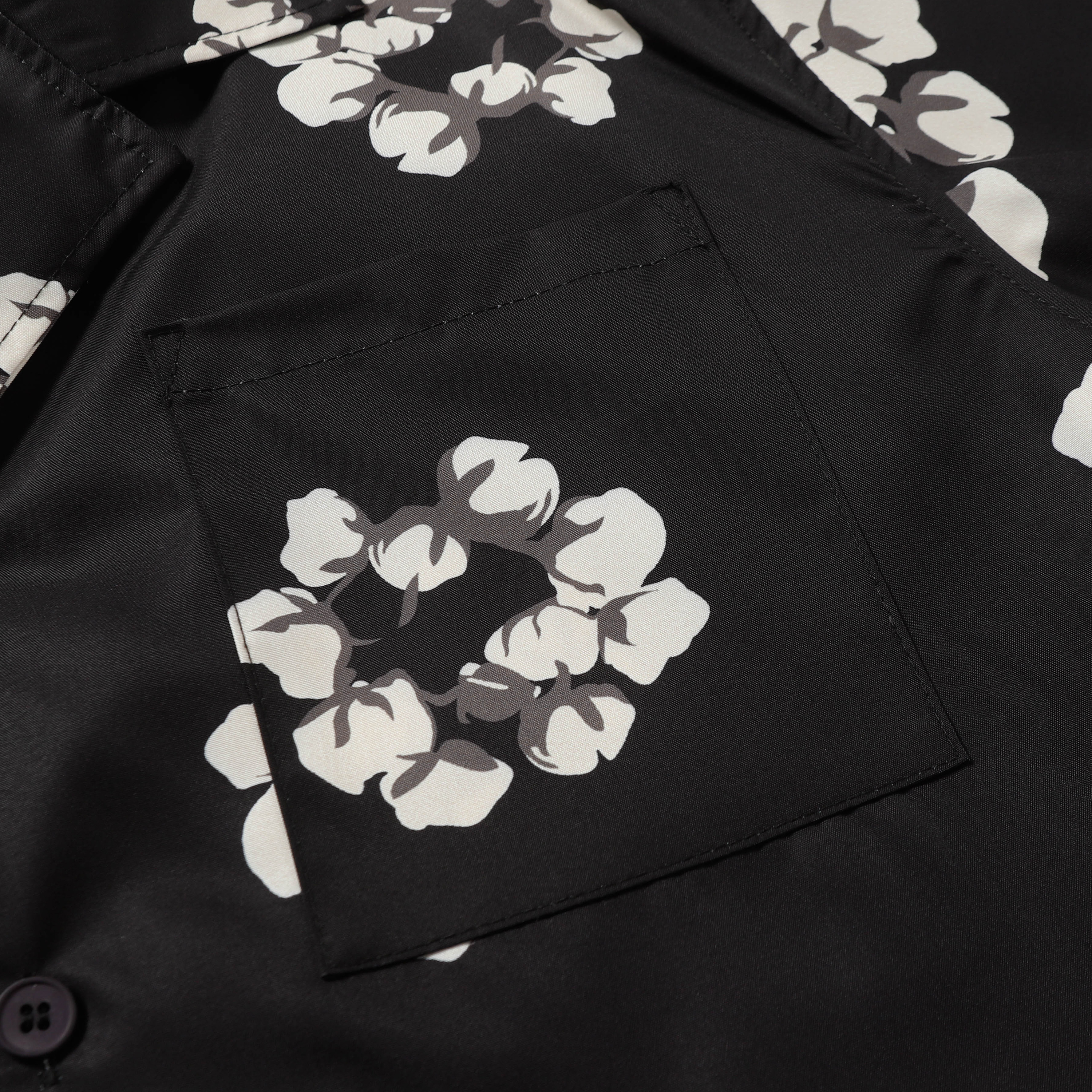 Denim Tears Short-Sleeve Set YL#385-8615 Black