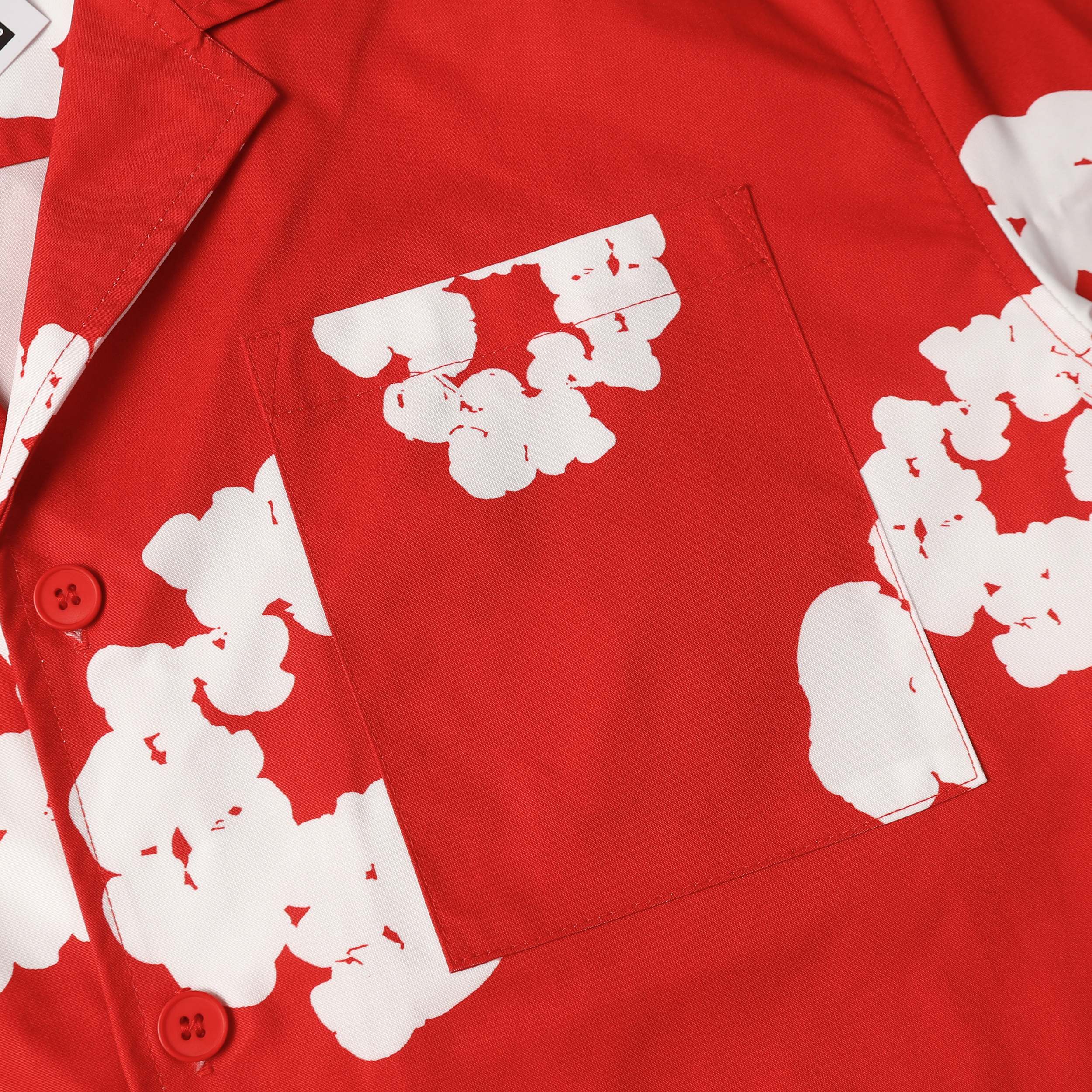 Denim Tears Short-Sleeve Set YL#386-8203 Red