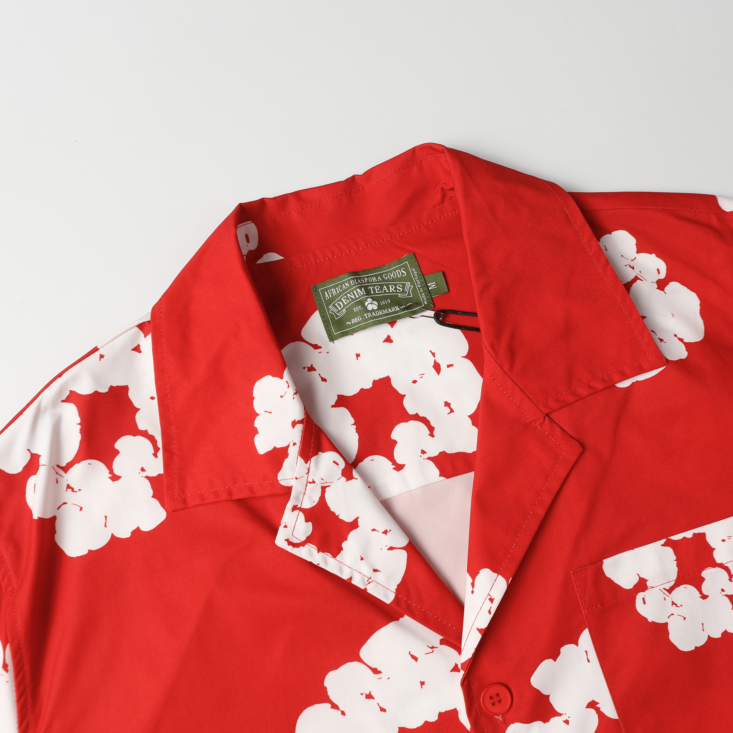 Denim Tears Short-Sleeve Set YL#386-8203 Red