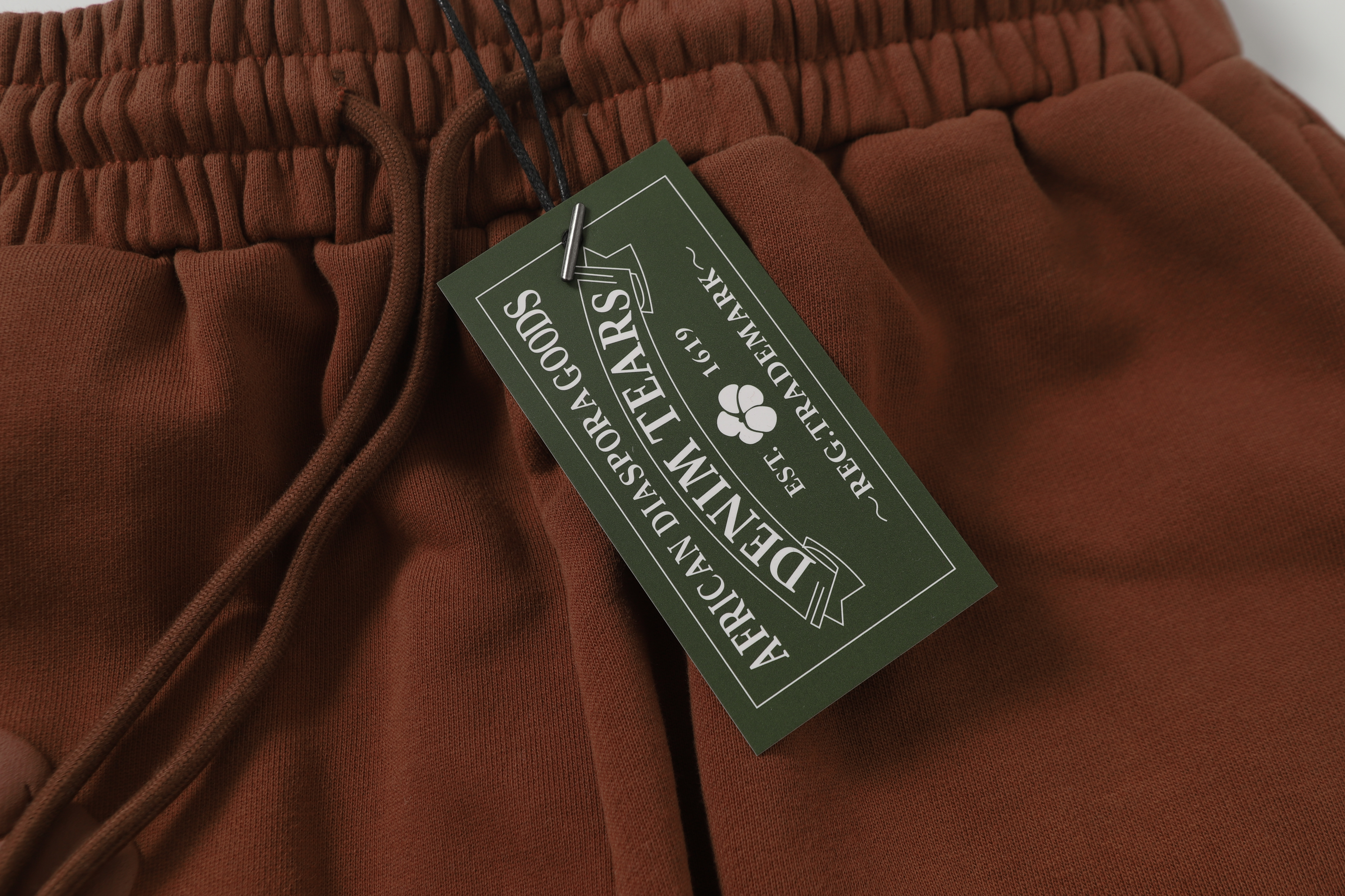 Denim Tears The Cotton Wreath Shorts YL#8623 Brown