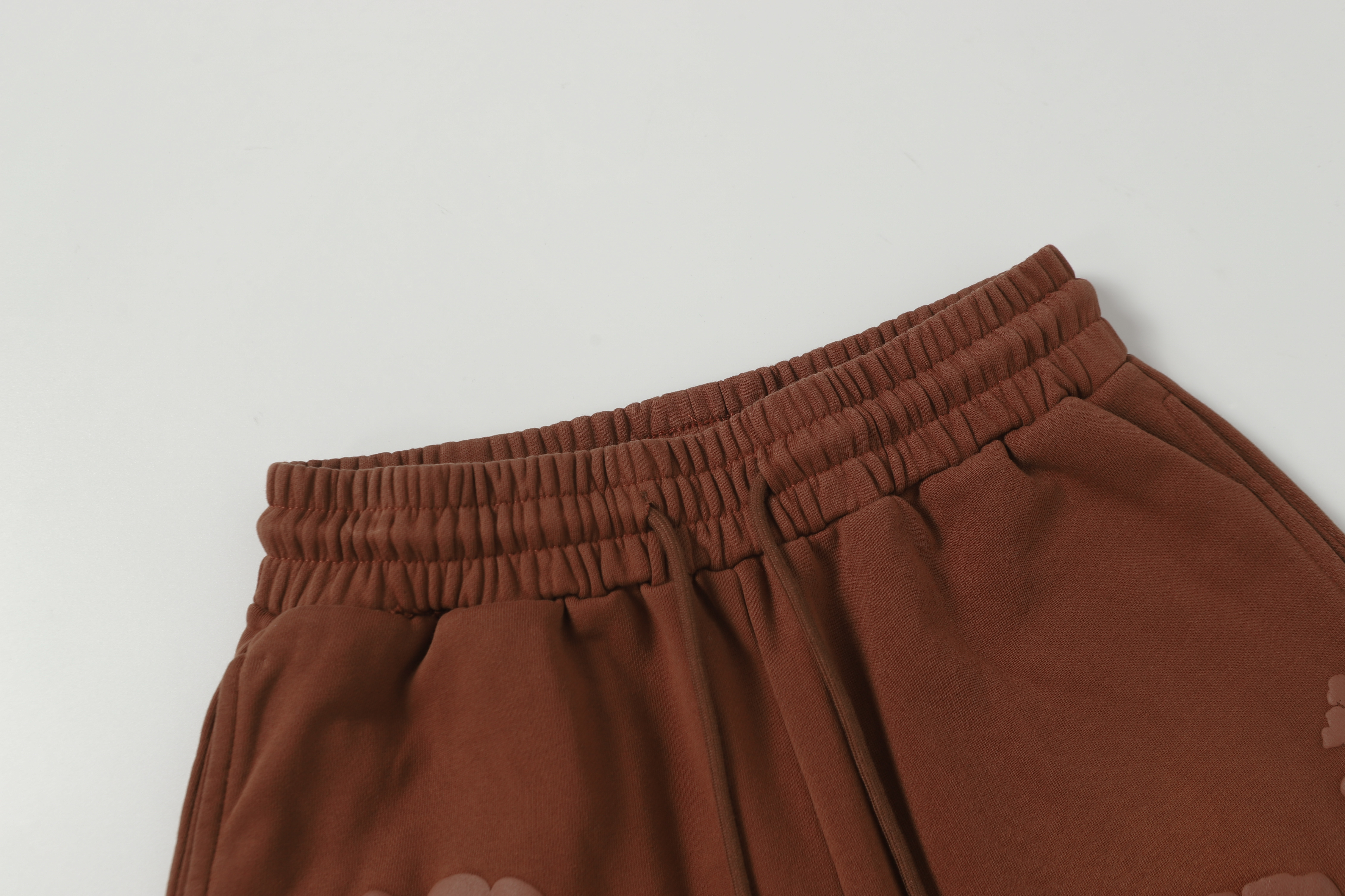 Denim Tears The Cotton Wreath Shorts YL#8623 Brown