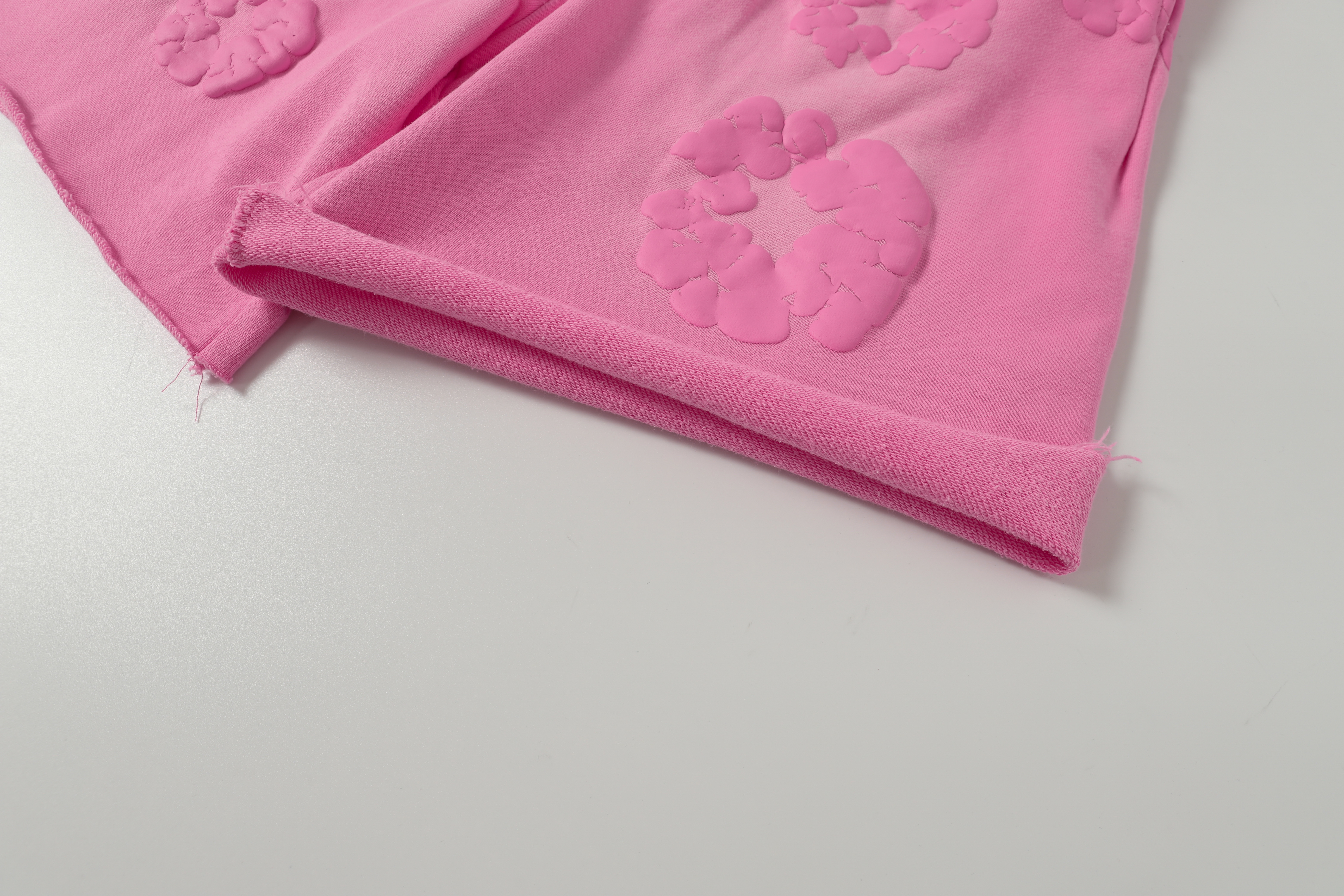 Denim Tears The Cotton Wreath Shorts YL#8623 Pink