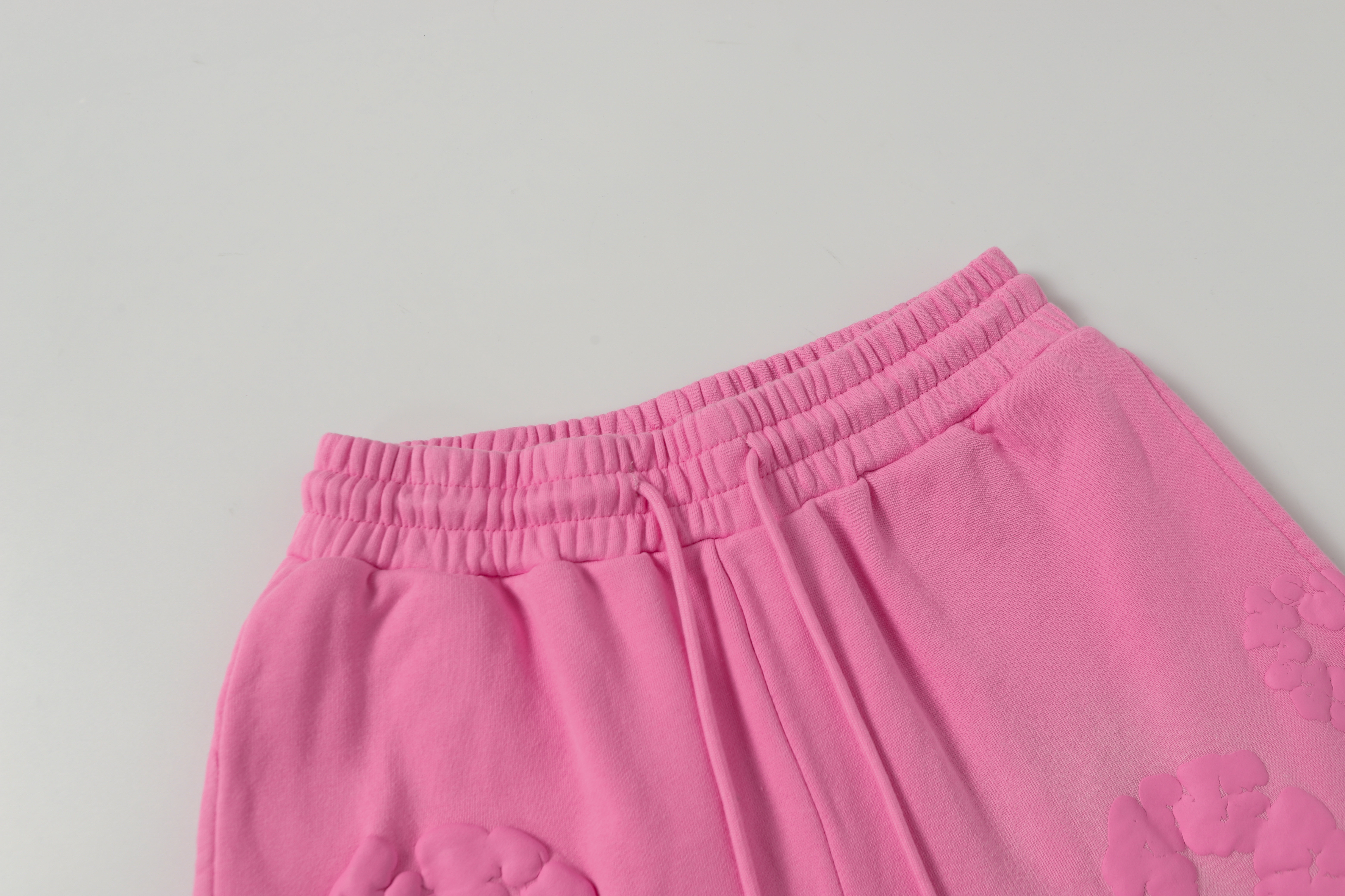 Denim Tears The Cotton Wreath Shorts YL#8623 Pink