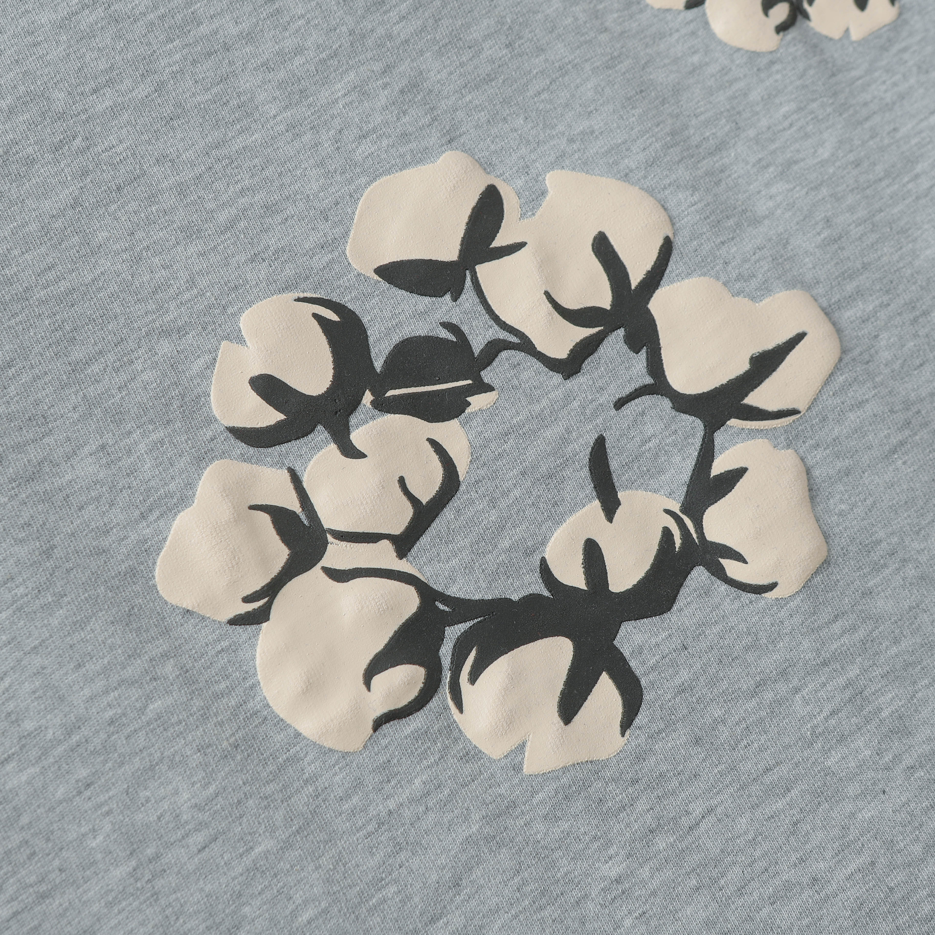 Denim Tears Short-Sleeve Set YL#201-8201 Grey