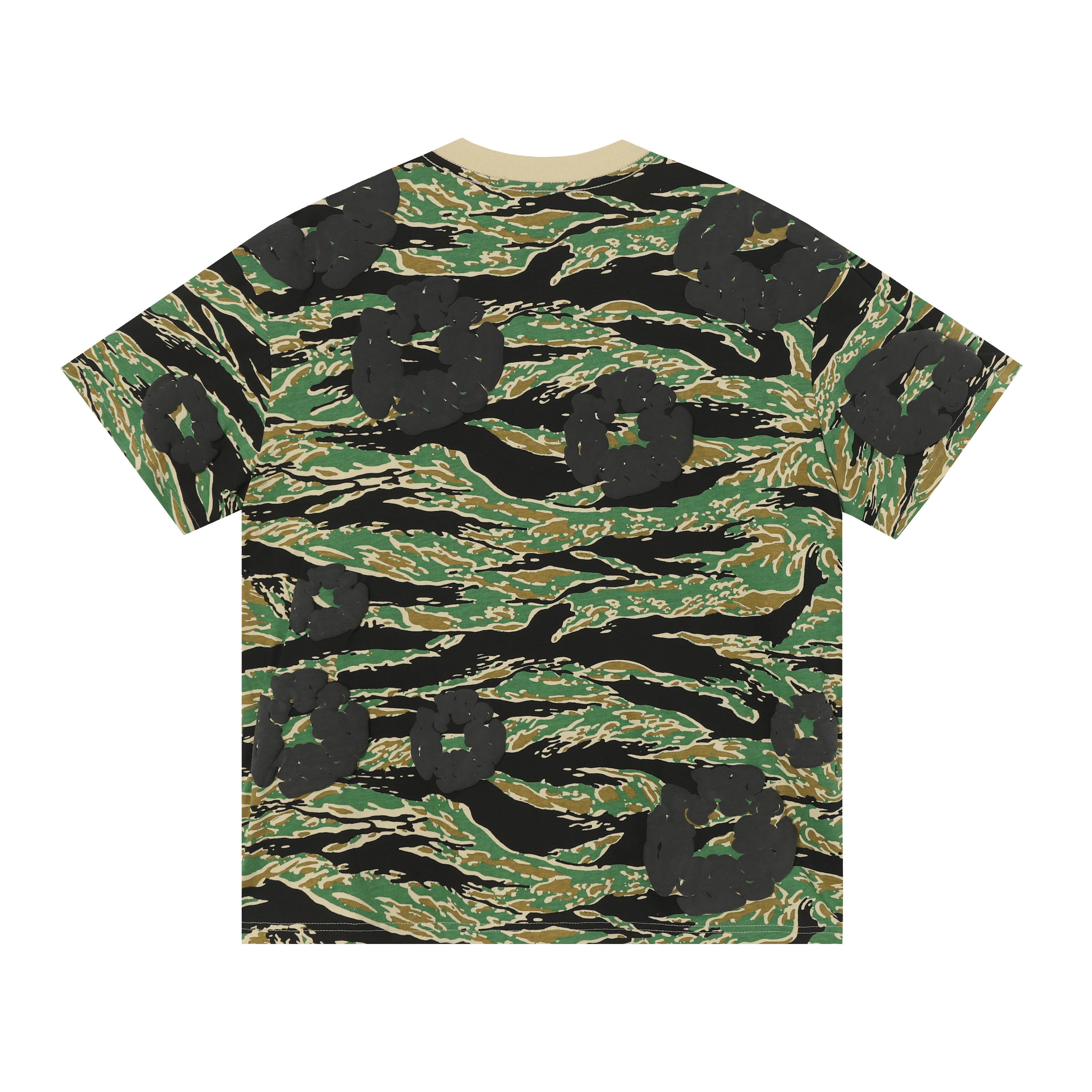 Denim Tears Short-Sleeve Set YL#208-8208 Camouflage Green