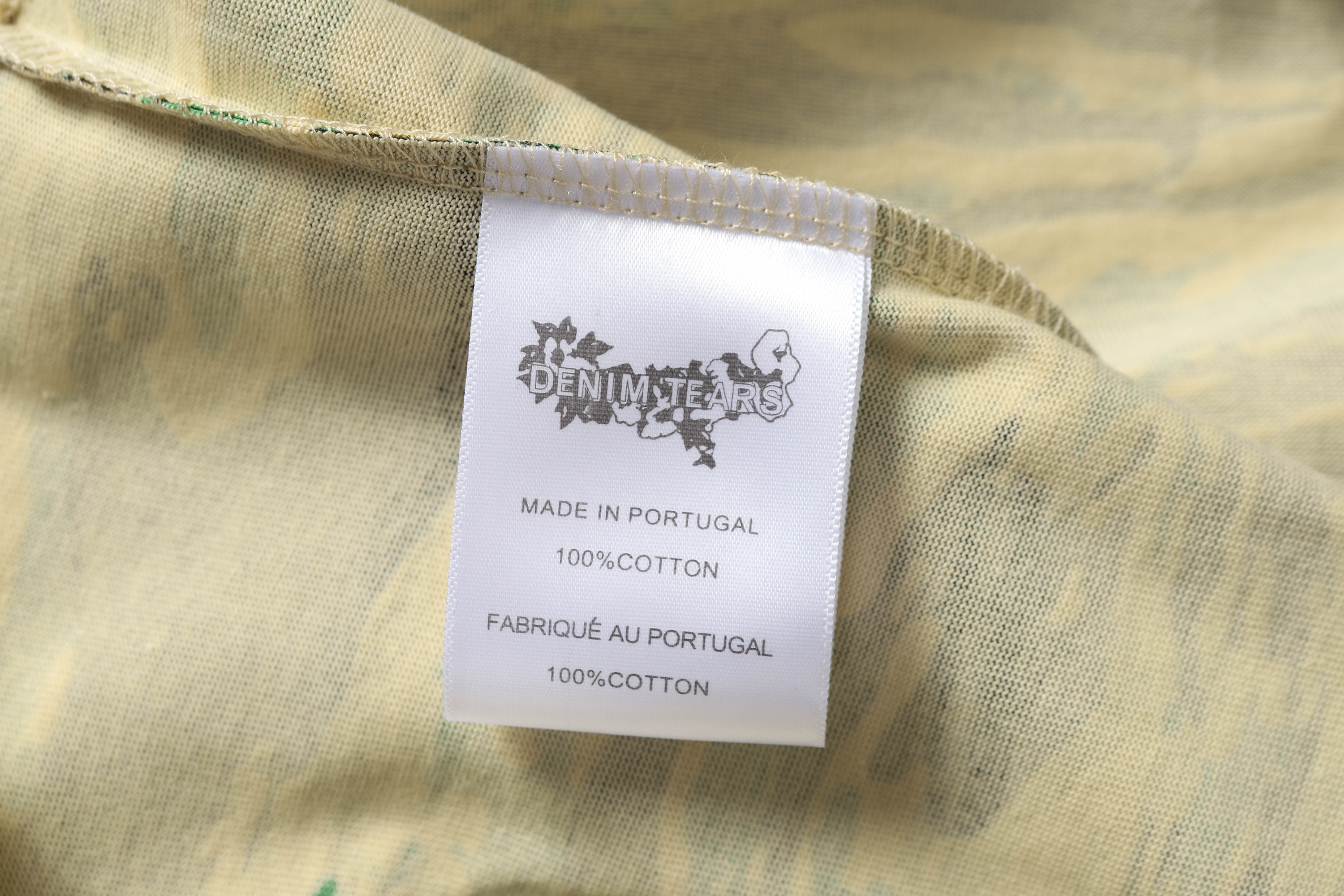 Denim Tears Short-Sleeve Set YL#208-8208 Camouflage Green