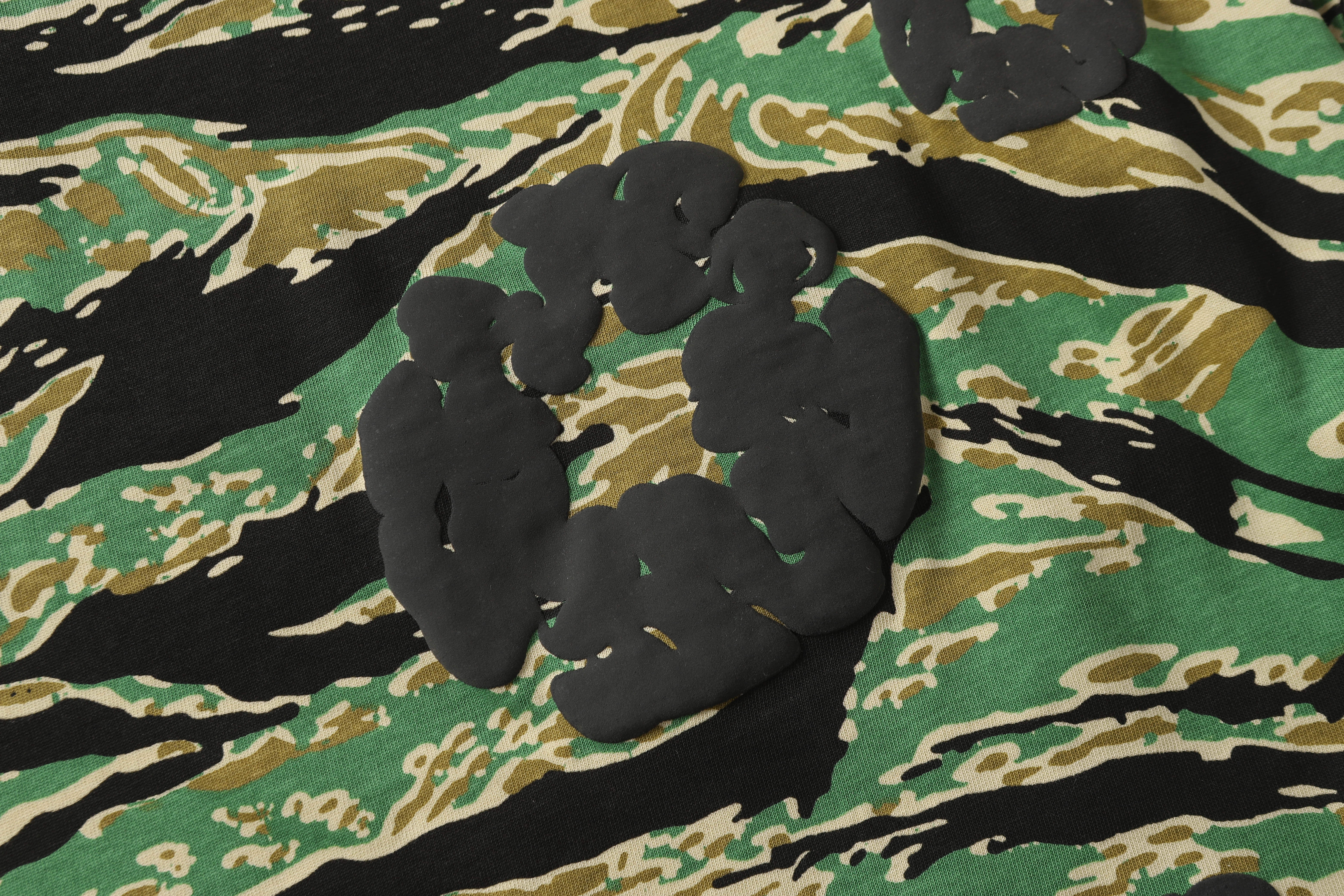 Denim Tears Short-Sleeve Set YL#208-8208 Camouflage Green