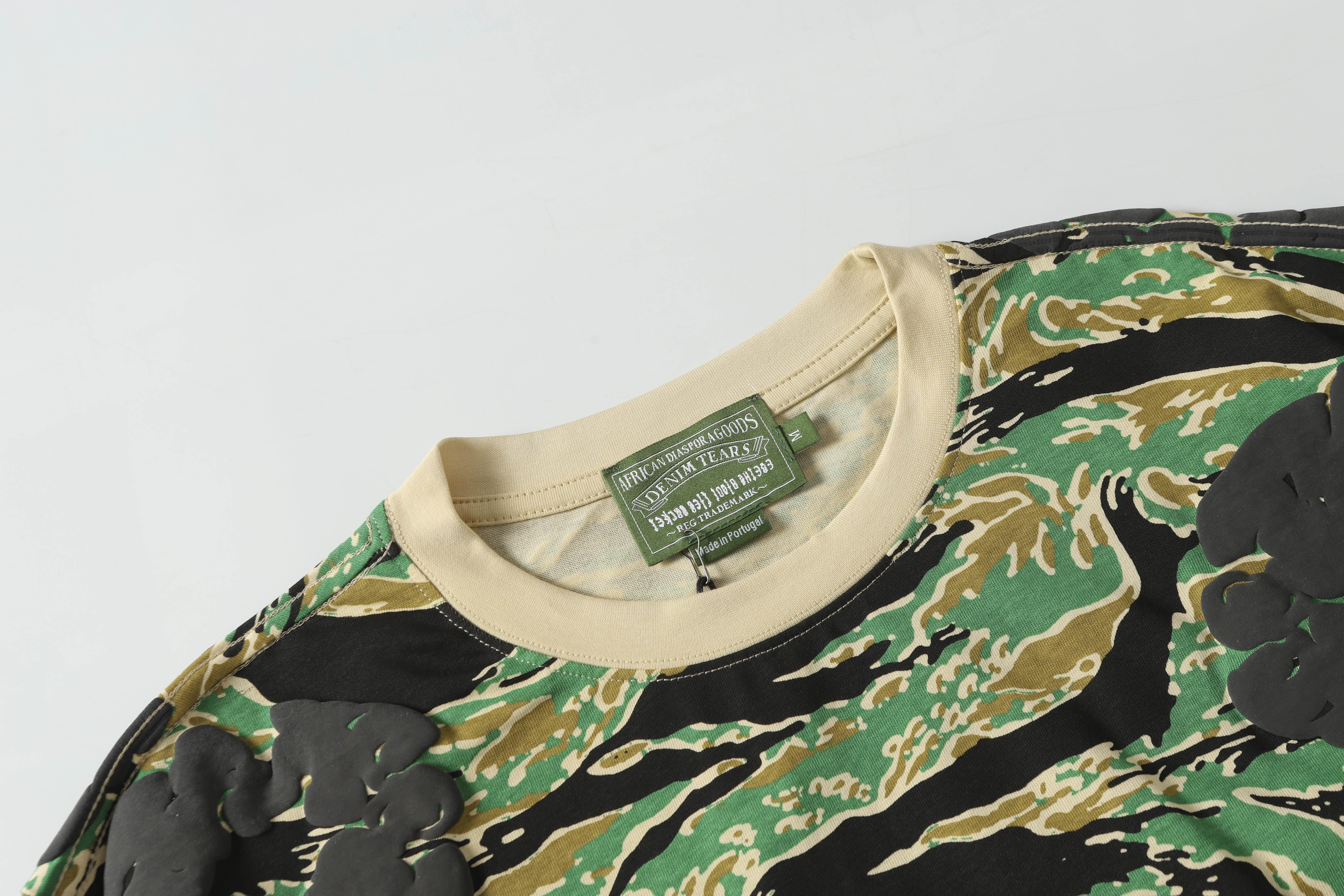 Denim Tears Short-Sleeve Set YL#208-8208 Camouflage Green