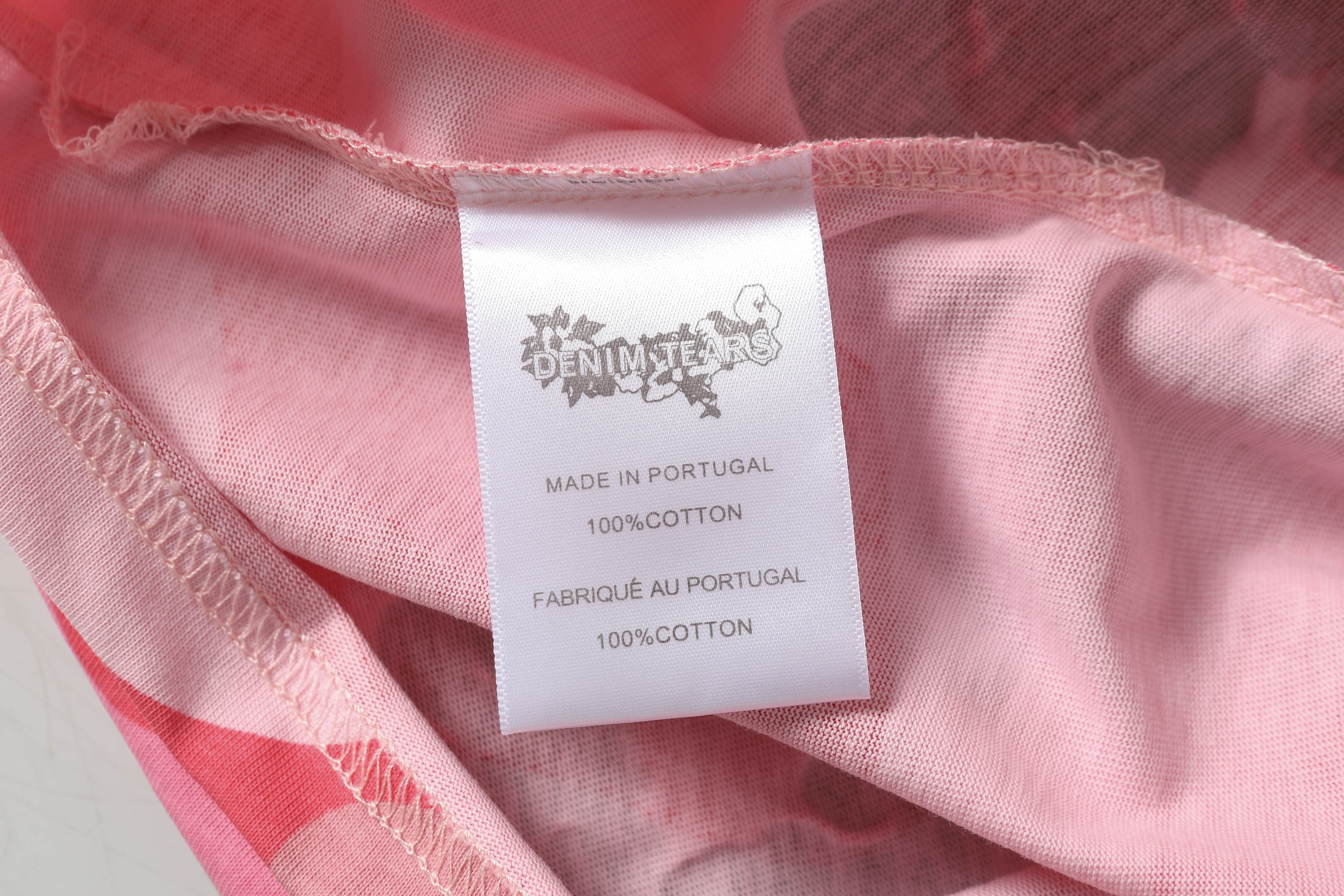 Denim Tears Short-Sleeve Set YL#208-8208 Camouflage Pink