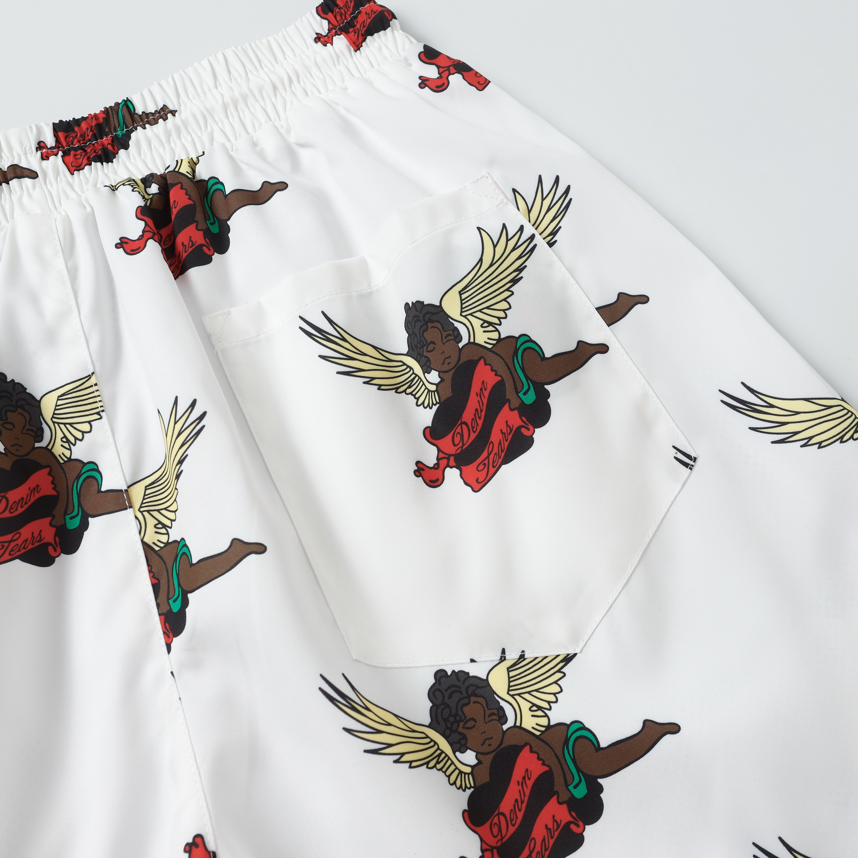 Denim Tears Short-Sleeve Set YL#382-8612 White