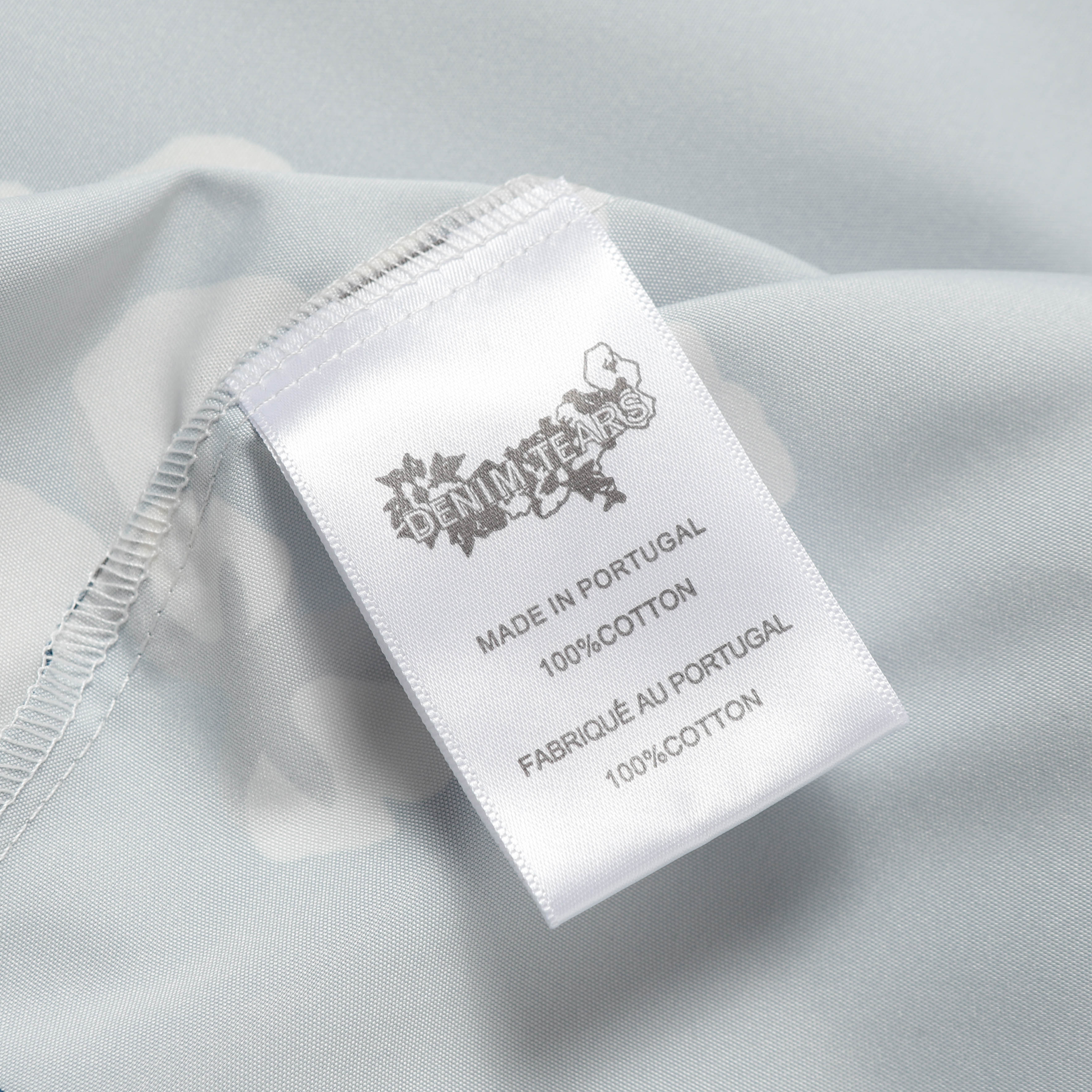 Denim Tears Short-Sleeve Set YL#385-8615 Peacock Blue