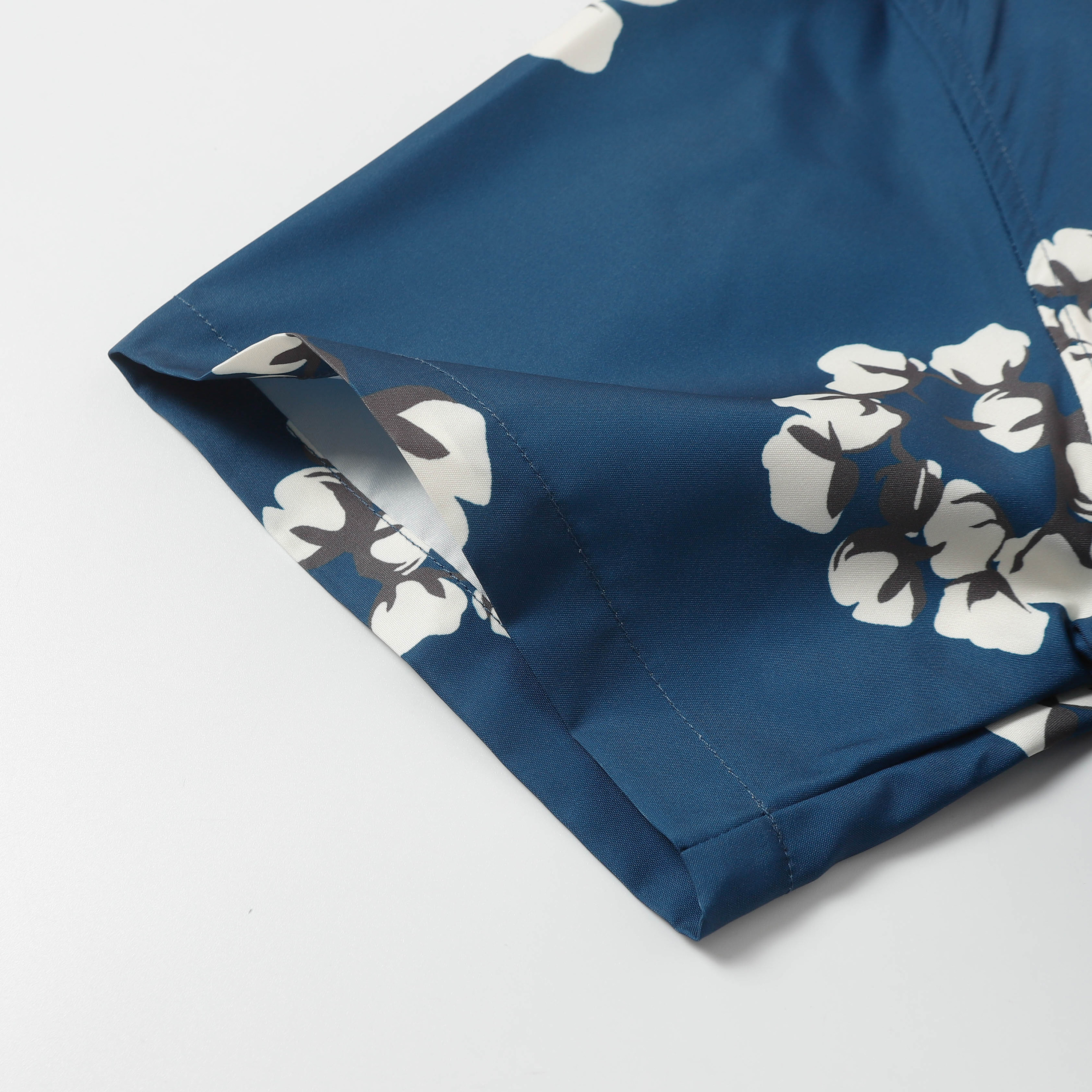 Denim Tears Short-Sleeve Set YL#385-8615 Peacock Blue