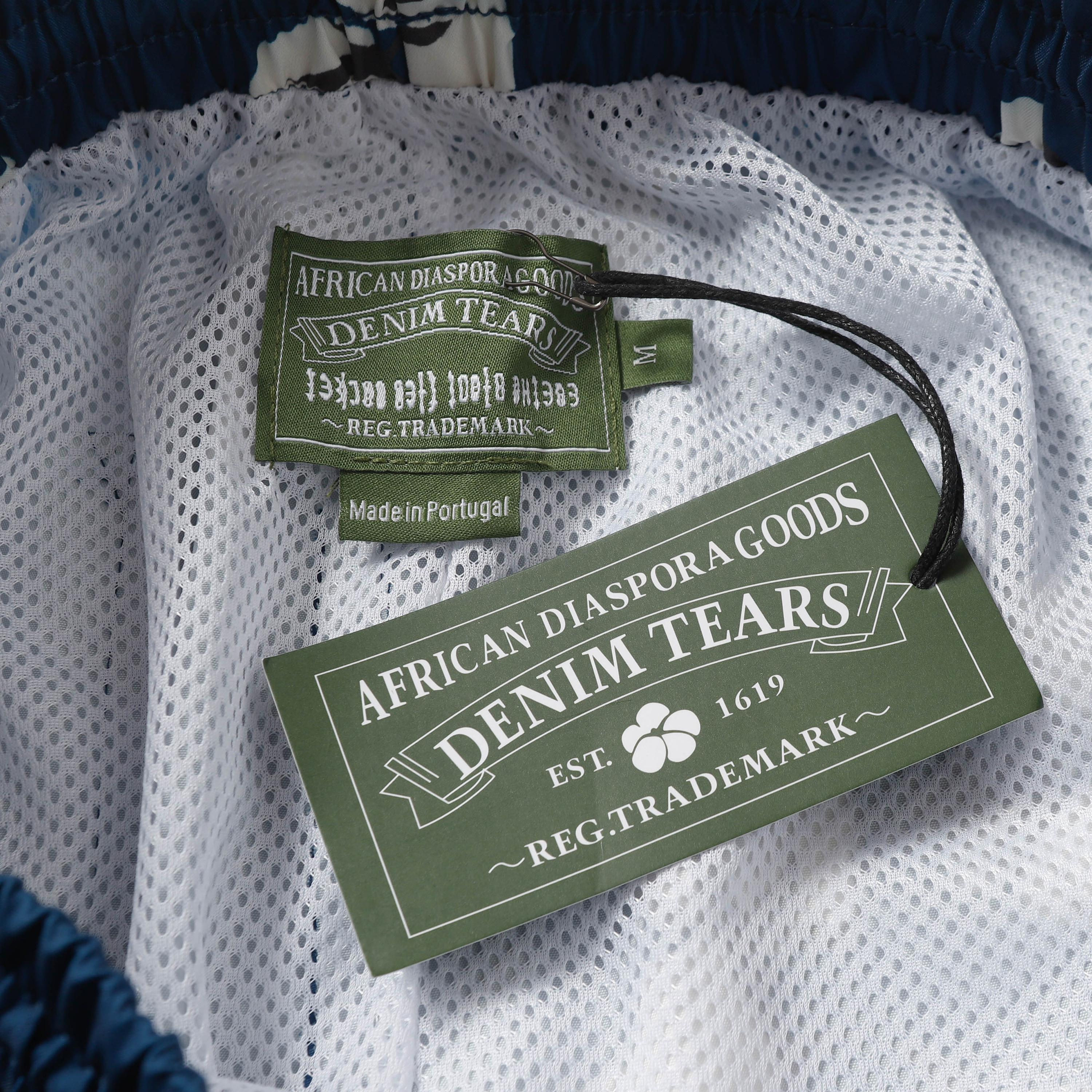 Denim Tears Short-Sleeve Set YL#385-8615 Peacock Blue