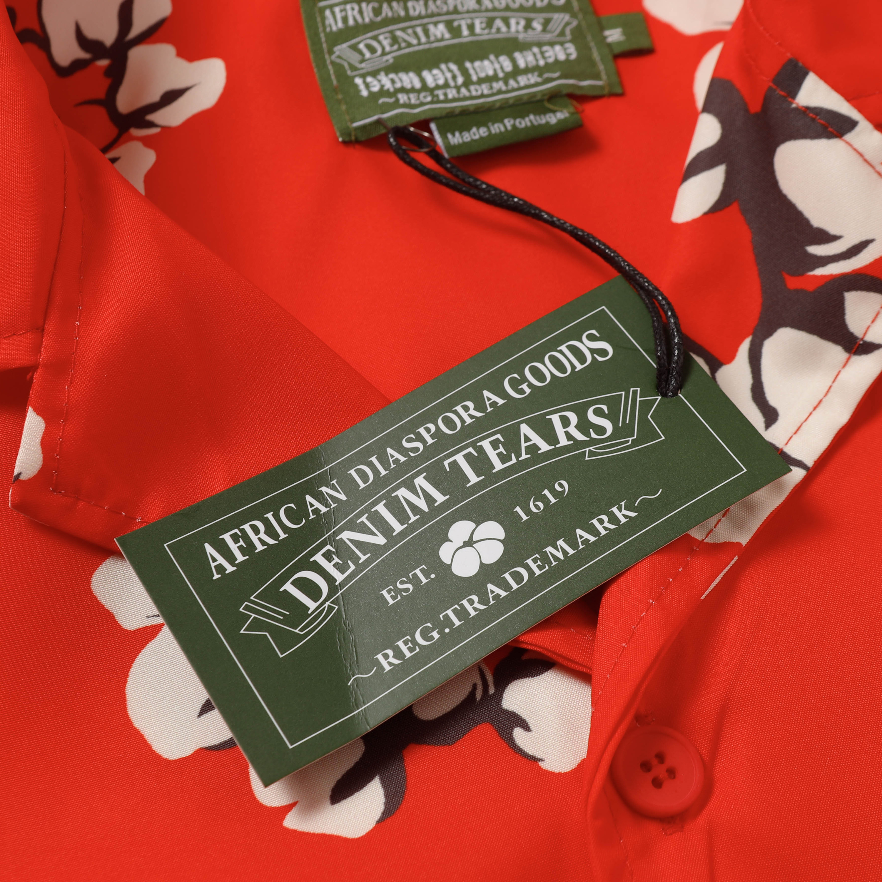 Denim Tears Short-Sleeve Set YL#385-8615 Red