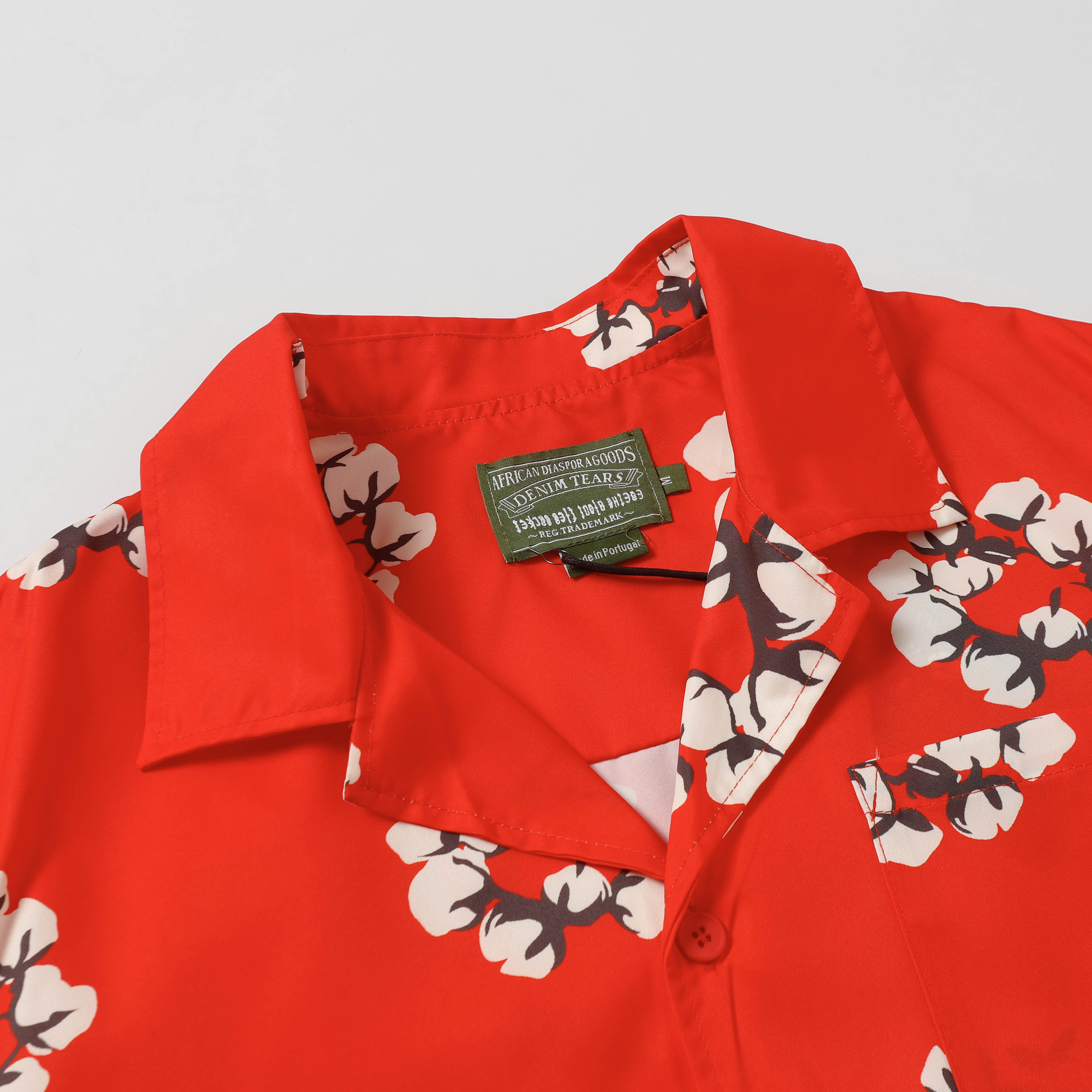 Denim Tears Short-Sleeve Set YL#385-8615 Red