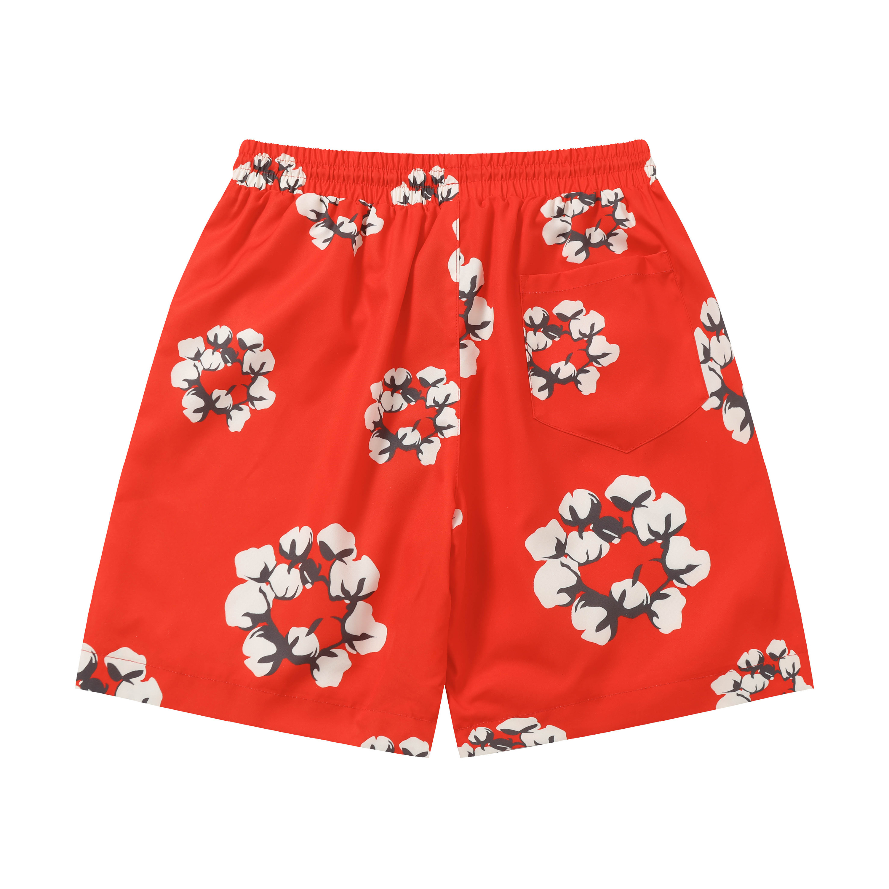 Denim Tears Short-Sleeve Set YL#385-8615 Red