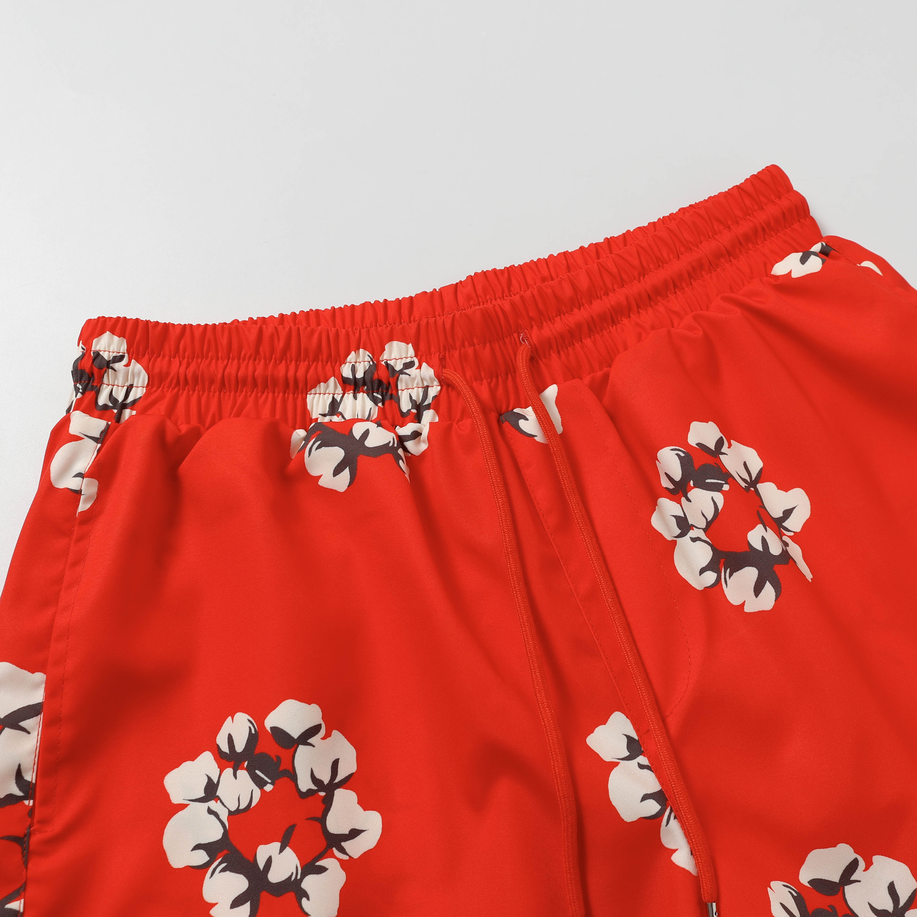 Denim Tears Short-Sleeve Set YL#385-8615 Red