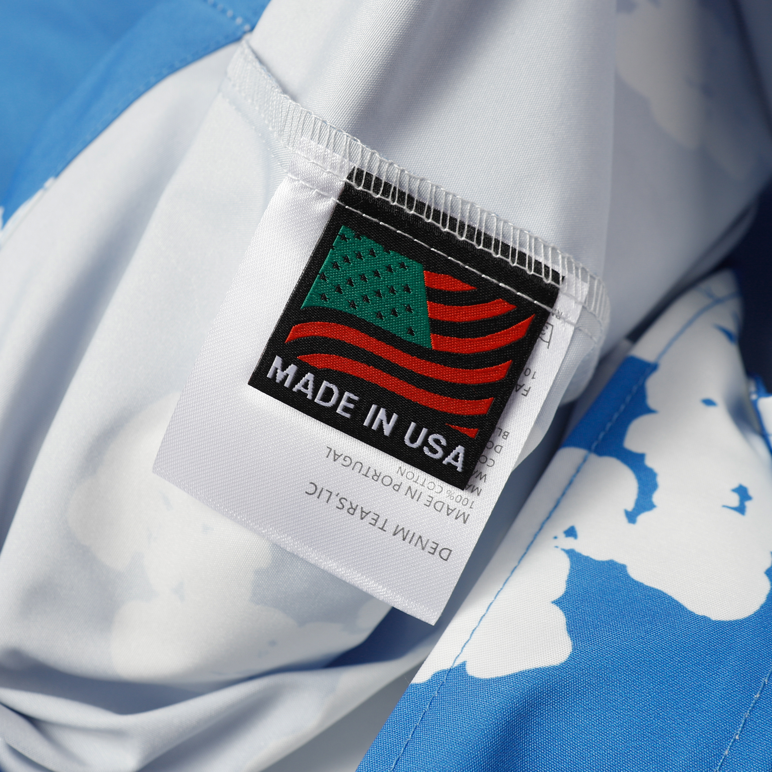 Denim Tears Short-Sleeve Set YL#386-8203 Blue