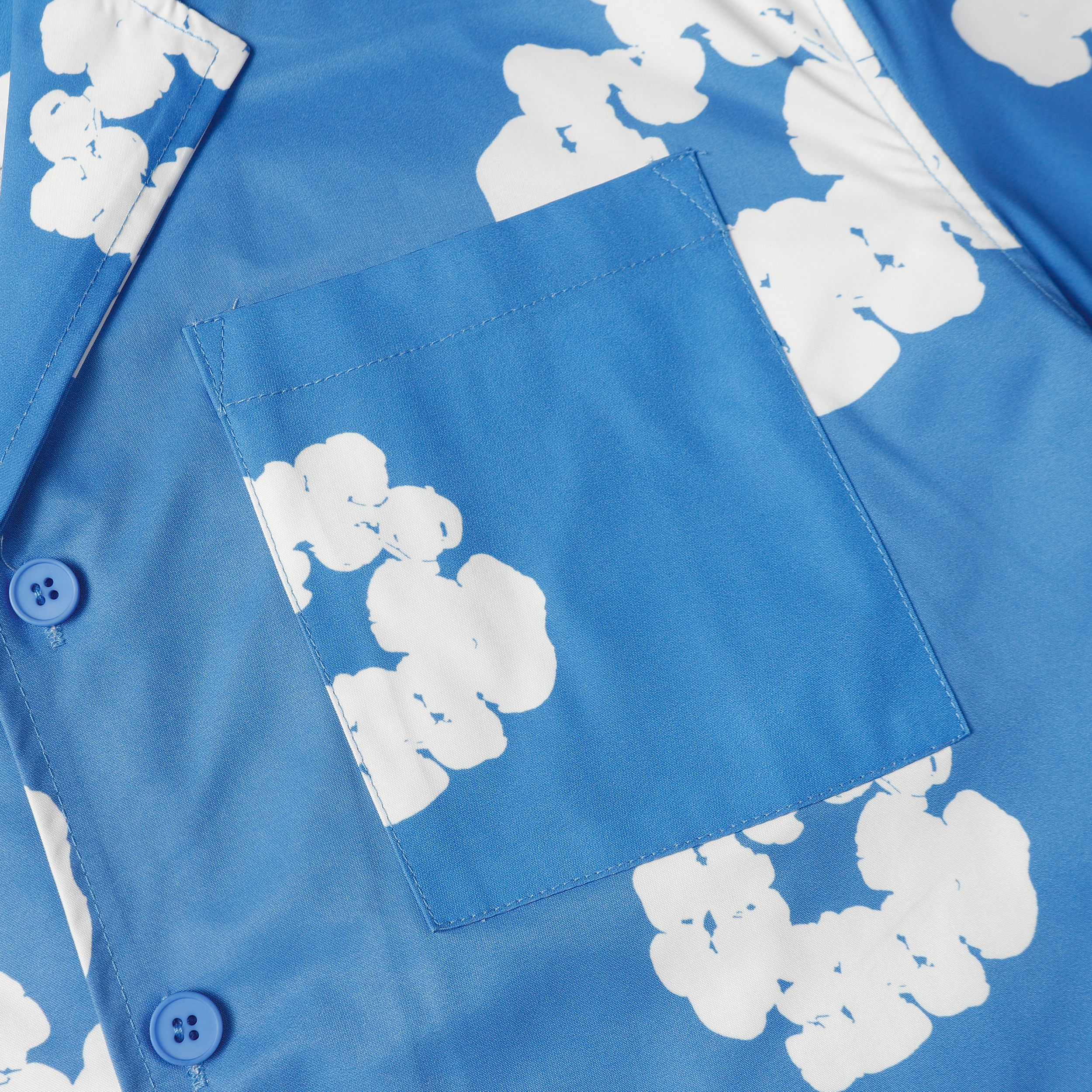 Denim Tears Short-Sleeve Set YL#386-8203 Blue