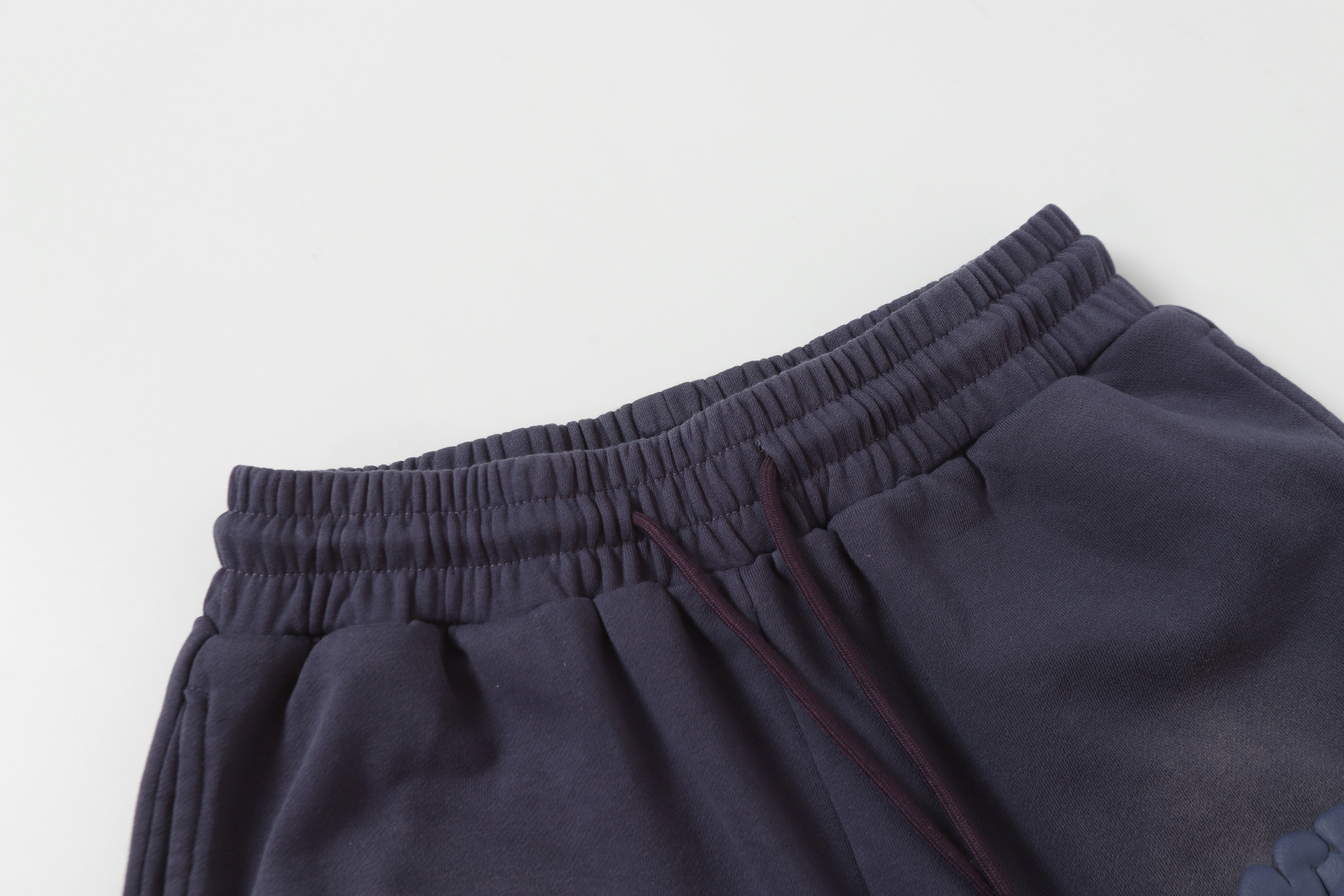 Denim Tears The Cotton Wreath Shorts YL#8623 Blue-purple