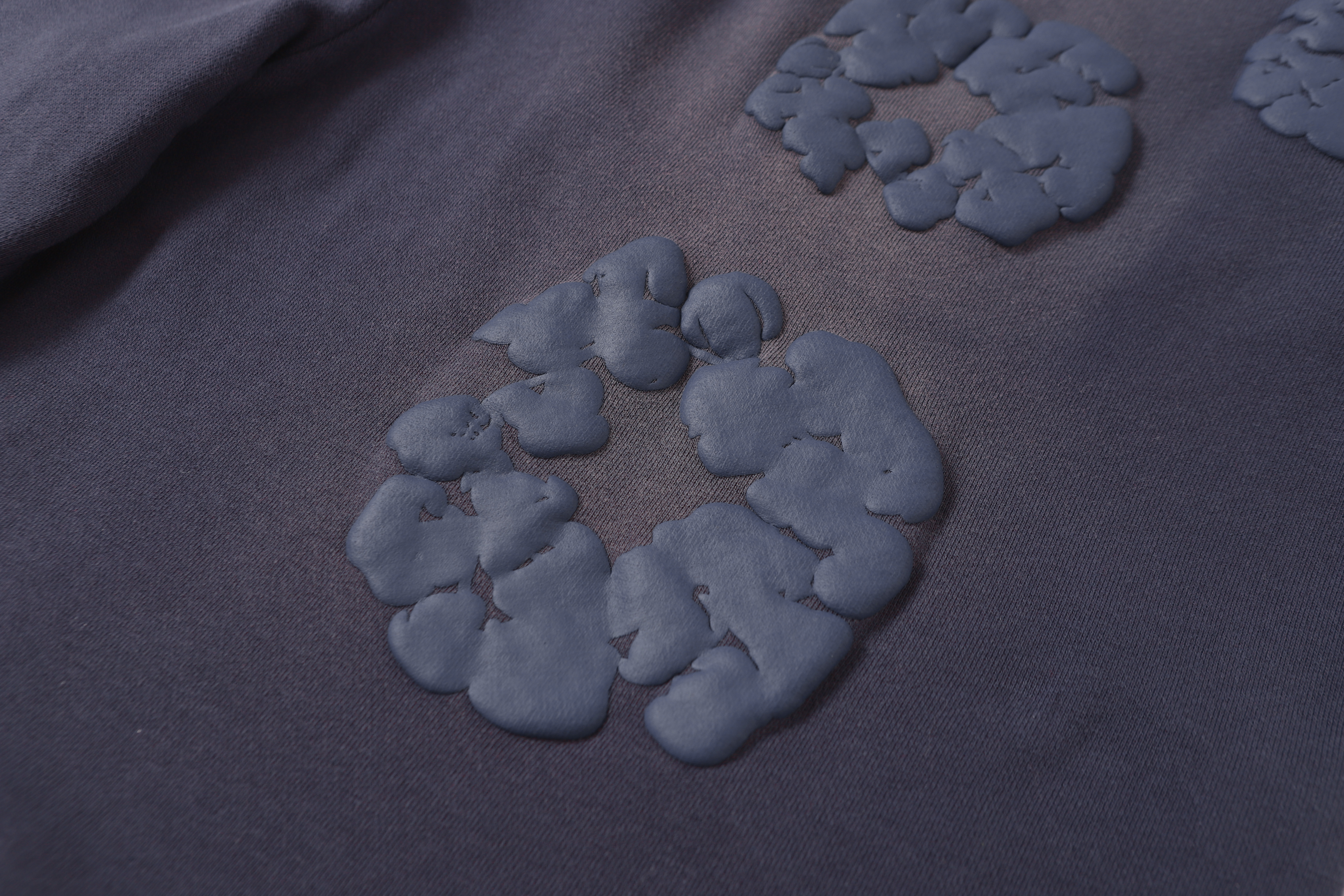 Denim Tears The Cotton Wreath Shorts YL#8623 Blue-purple