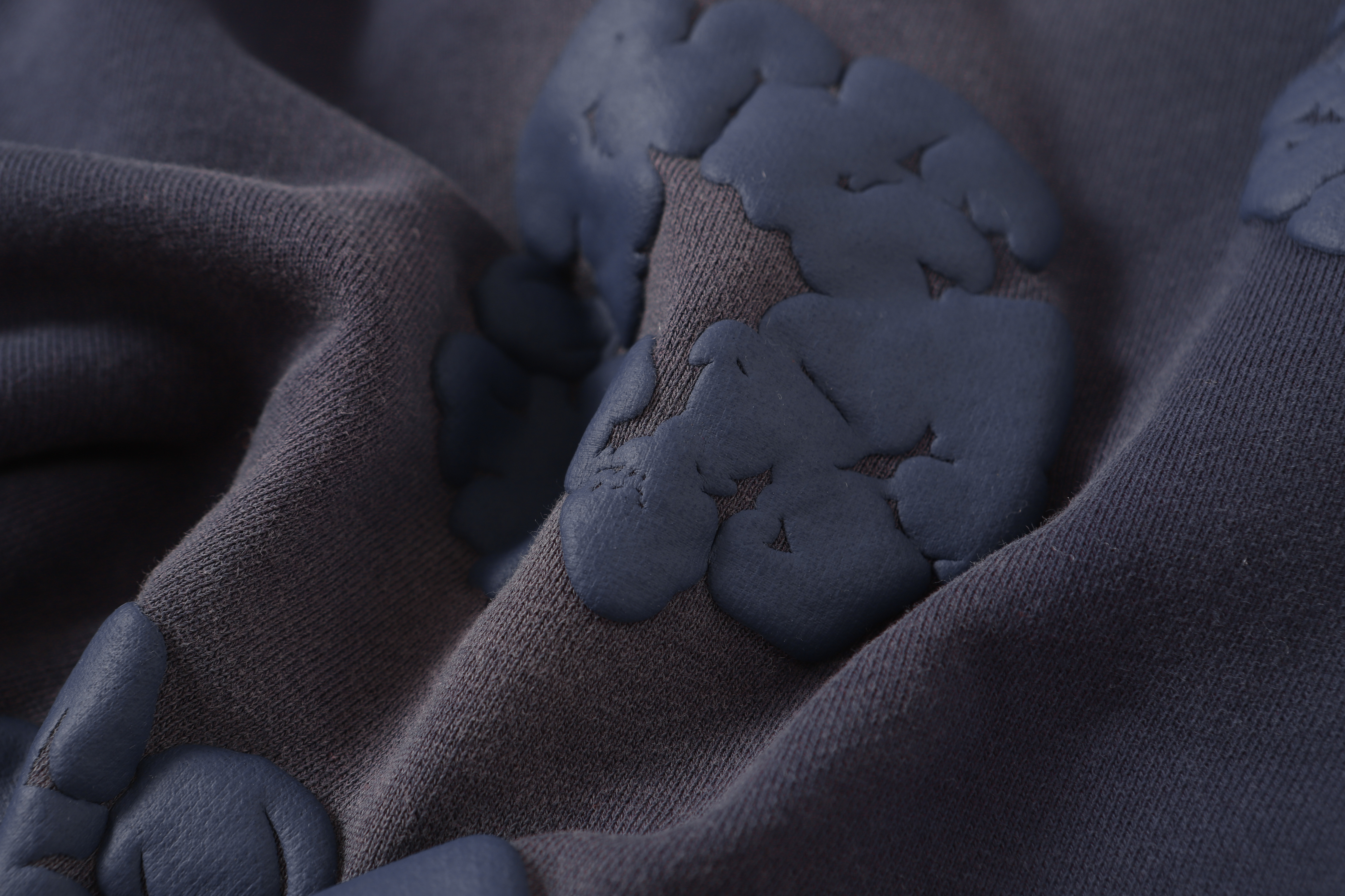 Denim Tears The Cotton Wreath Shorts YL#8623 Blue-purple