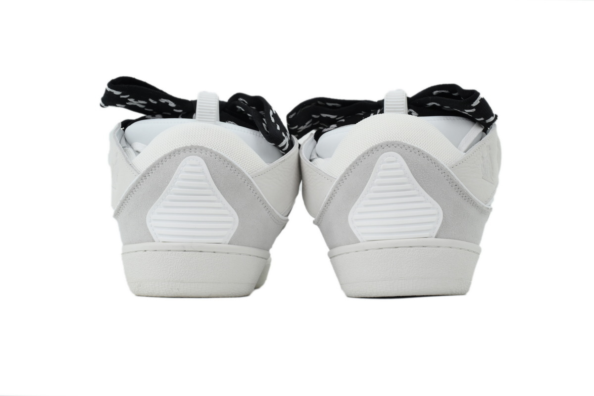 Lanvin Curb Sneakers -White